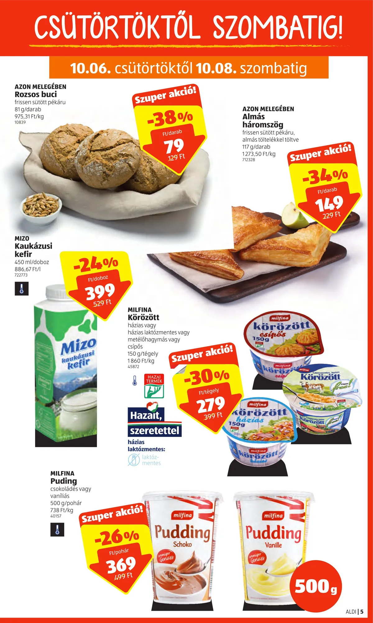 Aldi akciós újság 10.06–10.12 – 5. oldal