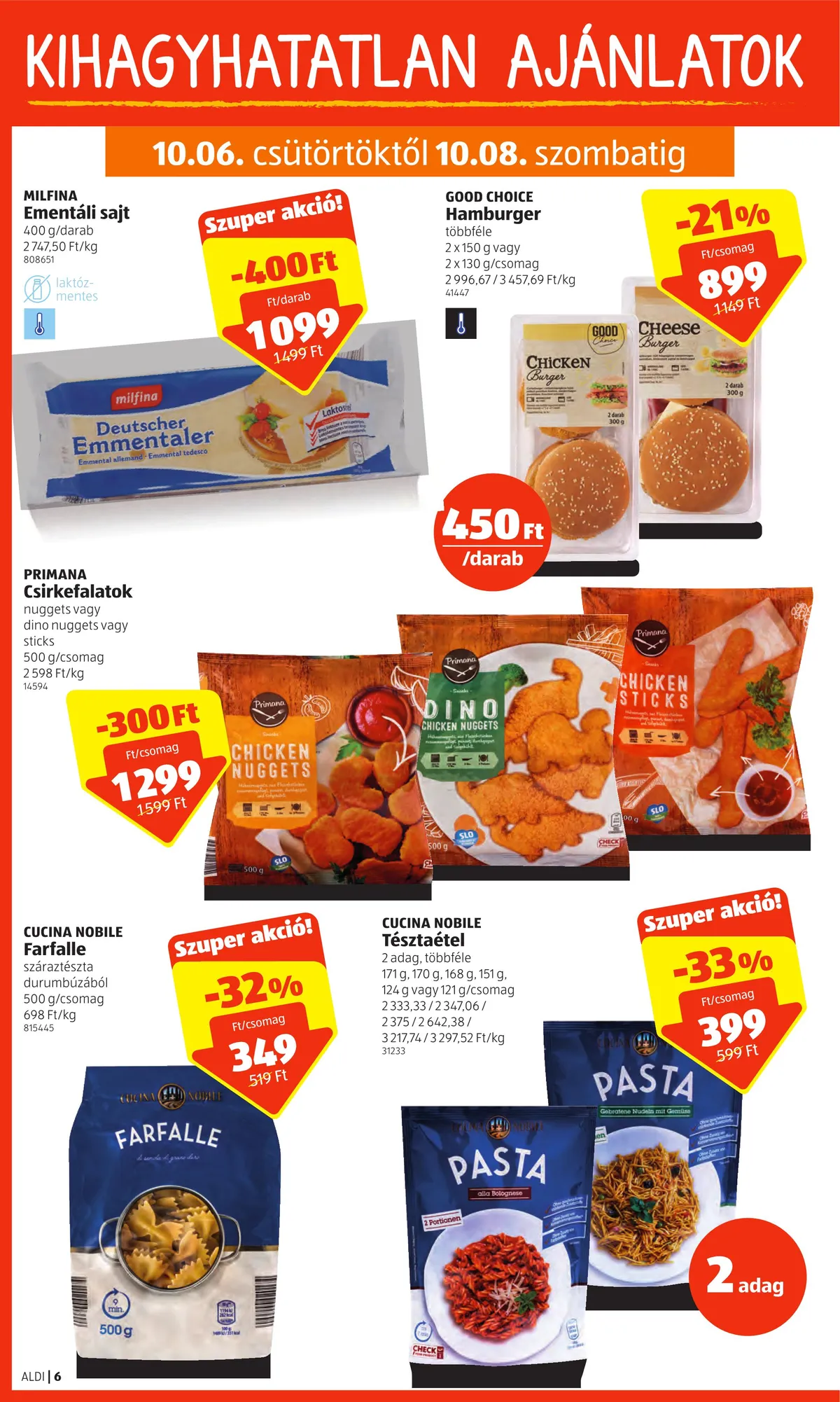 Aldi akciós újság 10.06–10.12 – 6. oldal