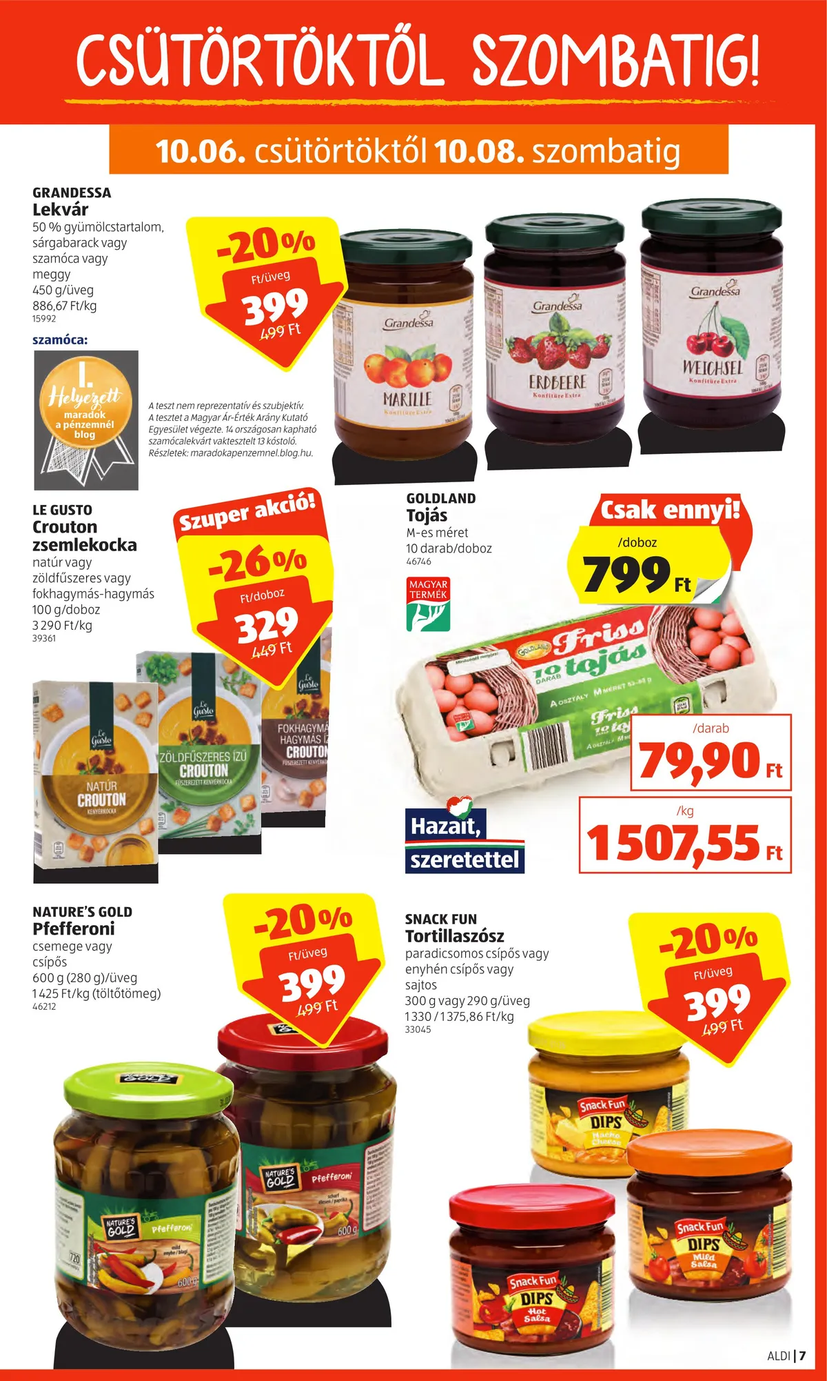 Aldi akciós újság 10.06–10.12 – 7. oldal