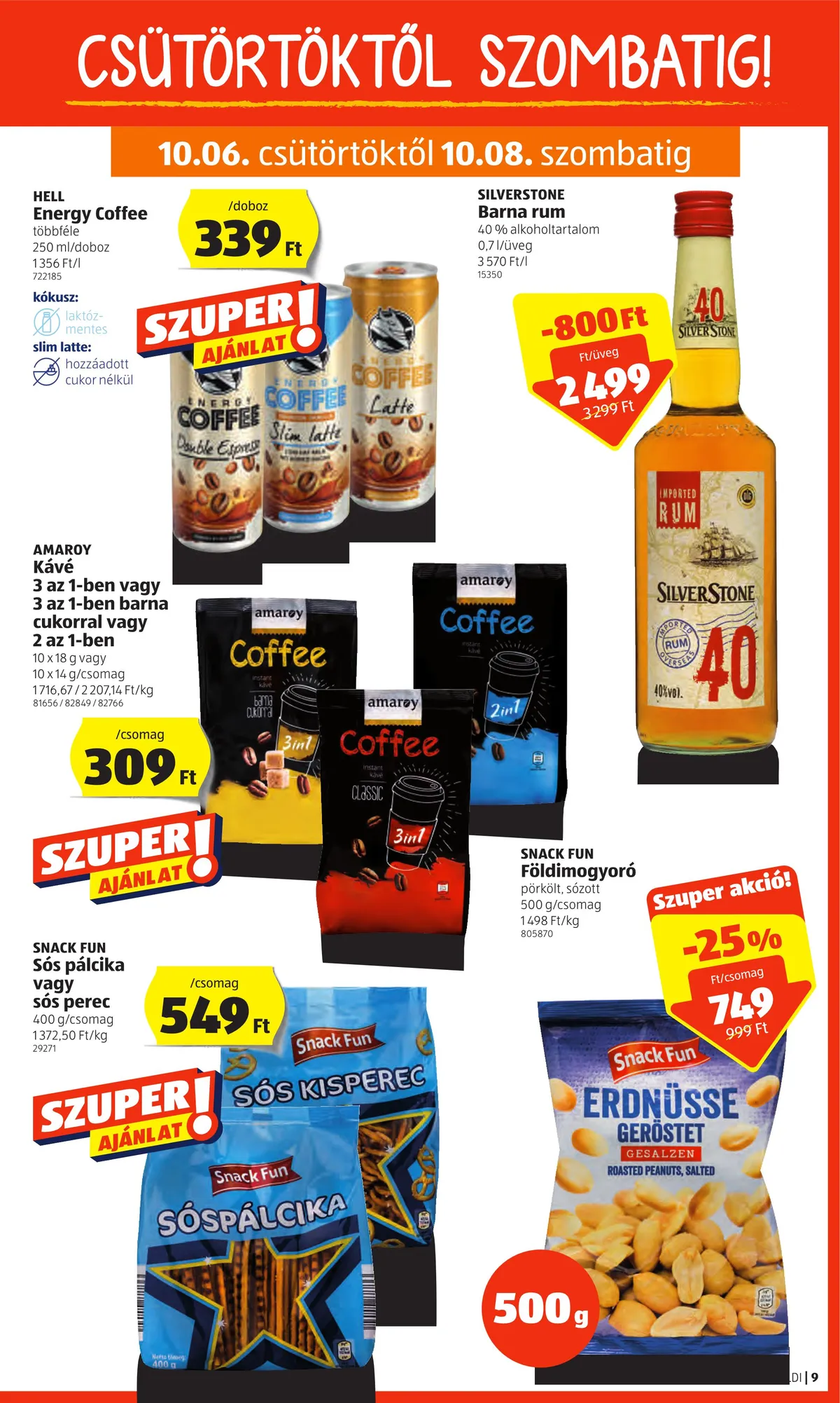 Aldi akciós újság 10.06–10.12 – 9. oldal