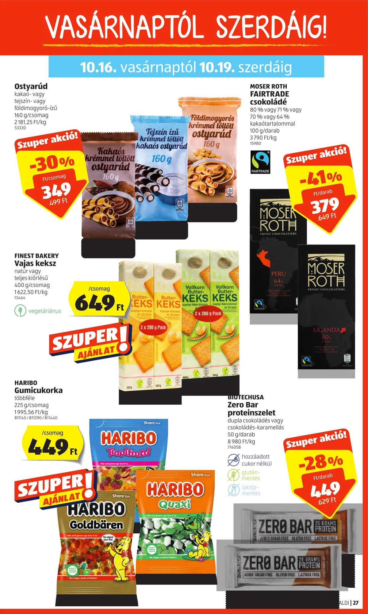 Aldi akciós újság 10.13–10.19 – 27. oldal