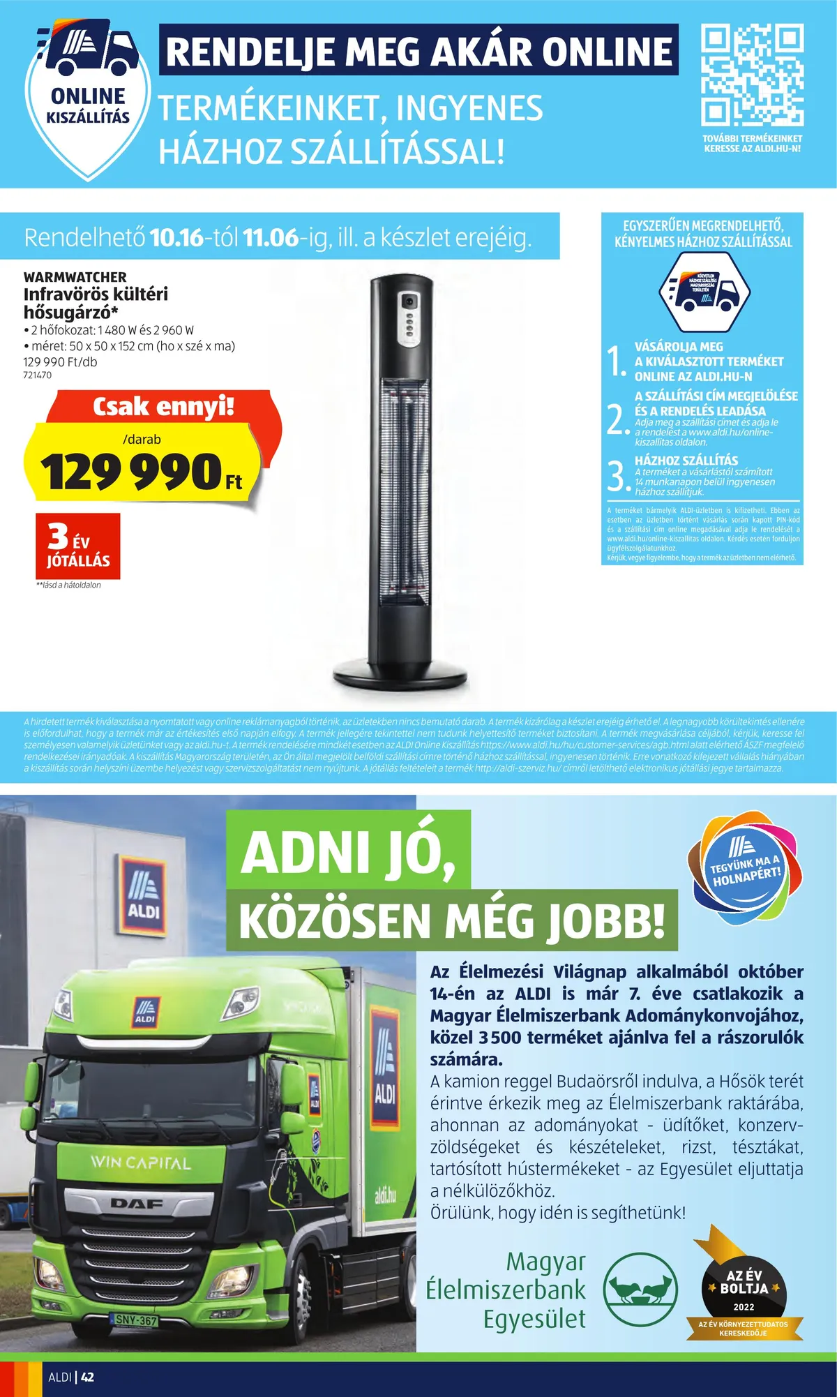 Aldi akciós újság 10.13–10.19 – 42. oldal