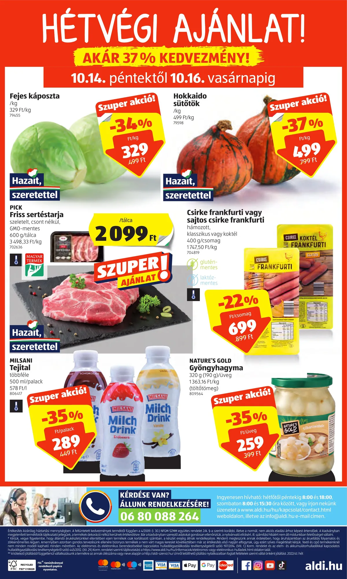 Aldi akciós újság 10.13–10.19 – 44. oldal
