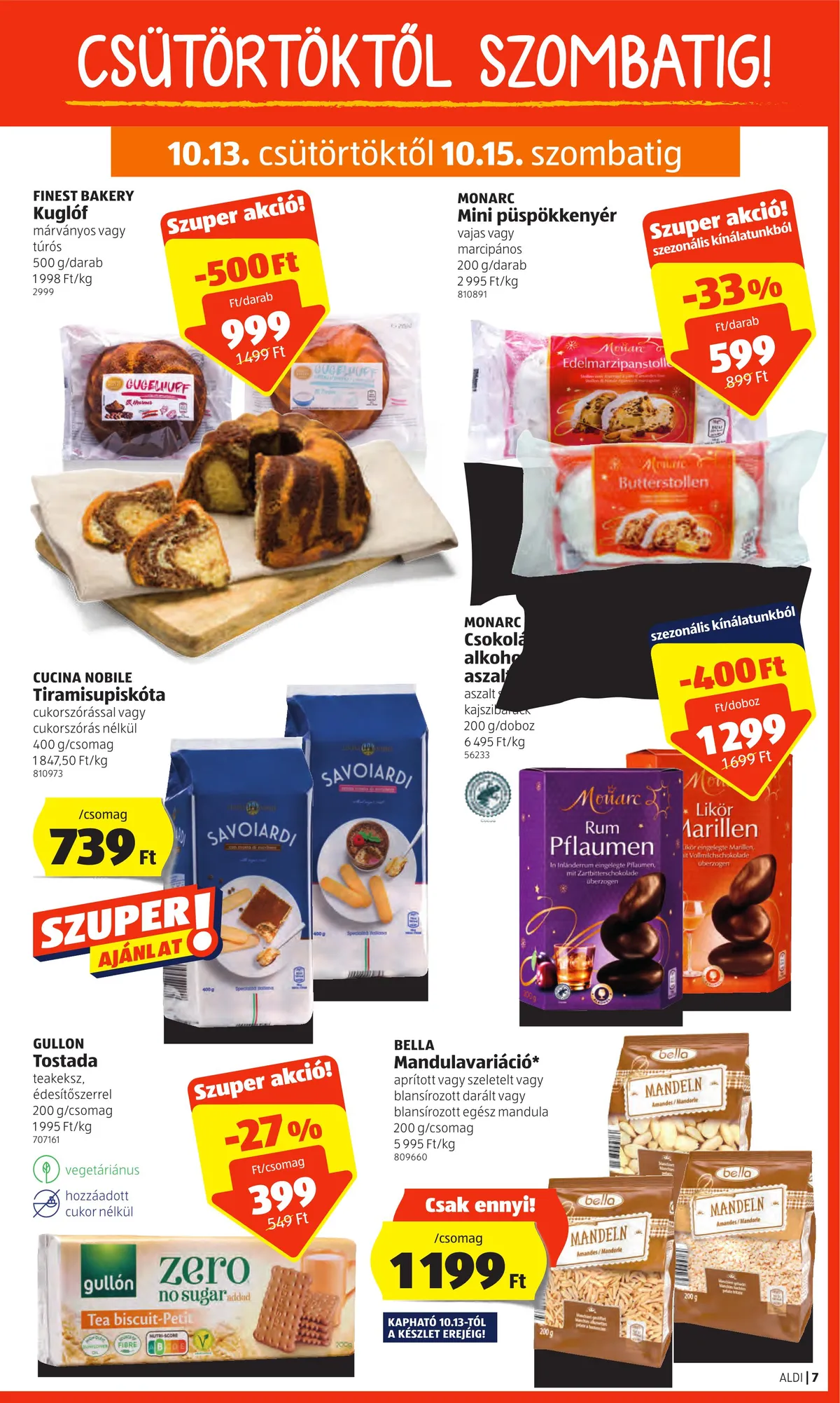 Aldi akciós újság 10.13–10.19 – 7. oldal