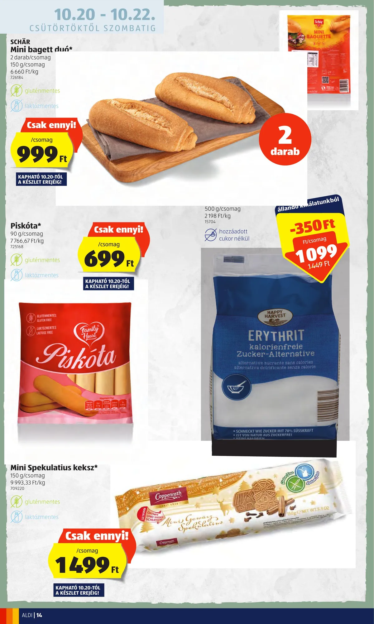 Aldi akciós újság 10.20–10.26 – 14. oldal
