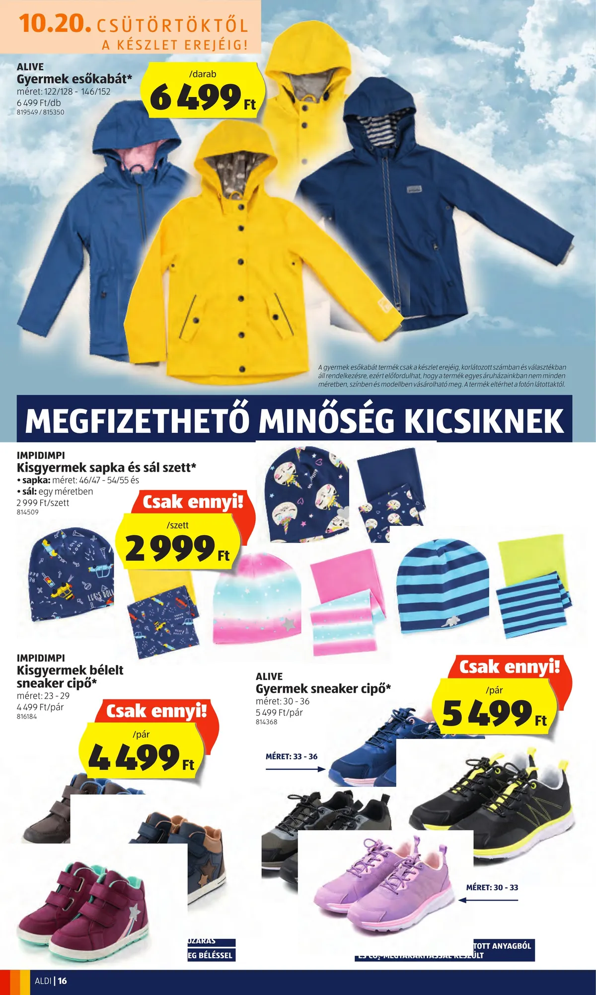 Aldi akciós újság 10.20–10.26 – 16. oldal