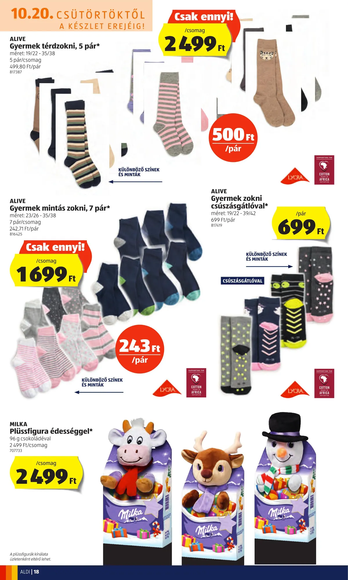 Aldi akciós újság 10.20–10.26 – 18. oldal