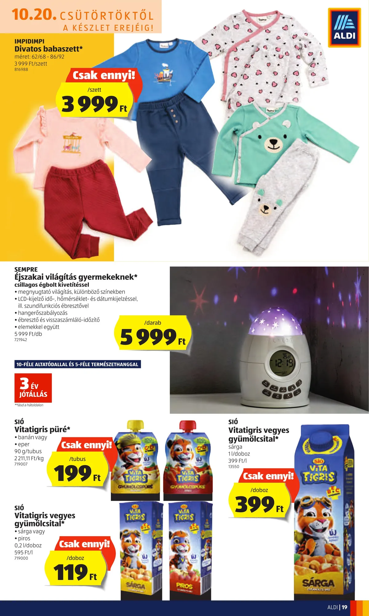 Aldi akciós újság 10.20–10.26 – 19. oldal