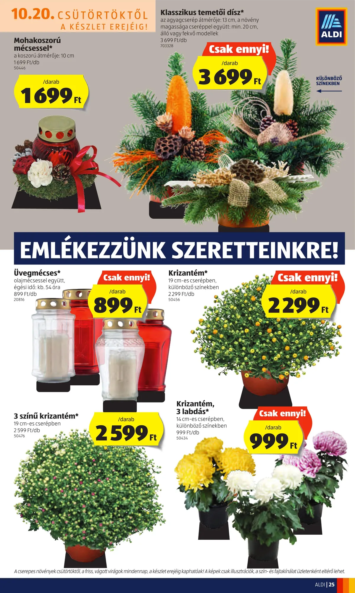 Aldi akciós újság 10.20–10.26 – 25. oldal