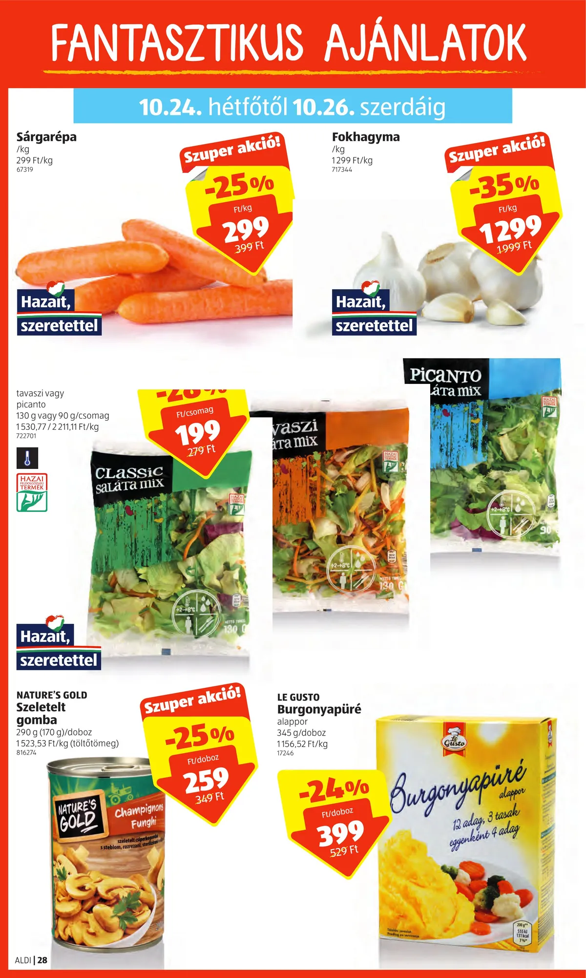 Aldi akciós újság 10.20–10.26 – 28. oldal