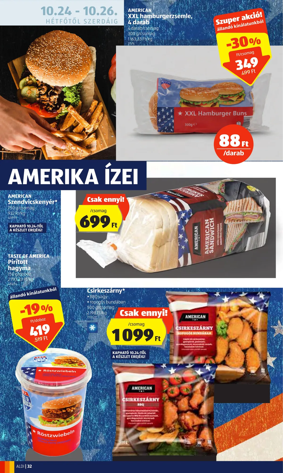 Aldi akciós újság 10.20–10.26 – 32. oldal