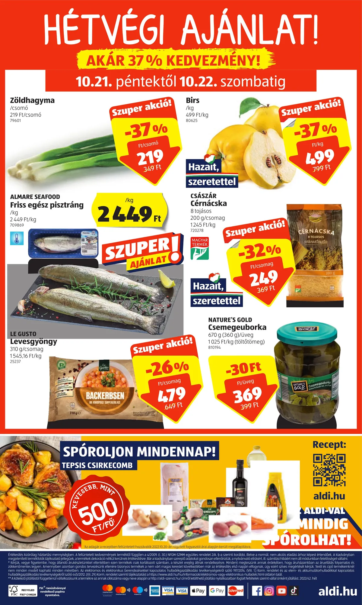 Aldi akciós újság 10.20–10.26 – 44. oldal