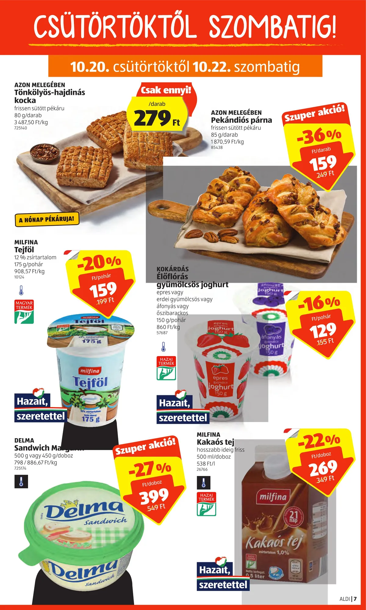 Aldi akciós újság 10.20–10.26 – 7. oldal