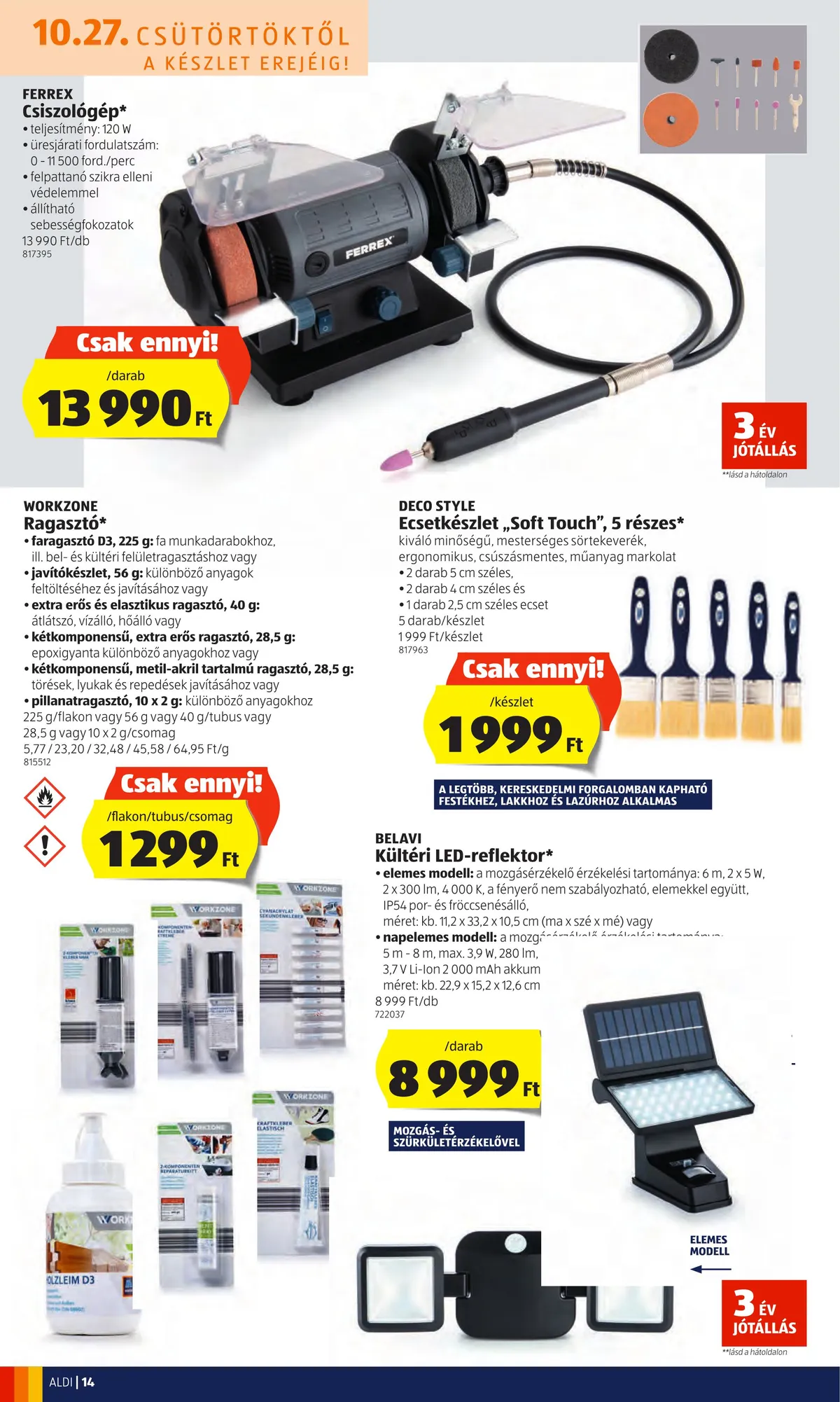 Aldi akciós újság 10.27–11.02 – 14. oldal