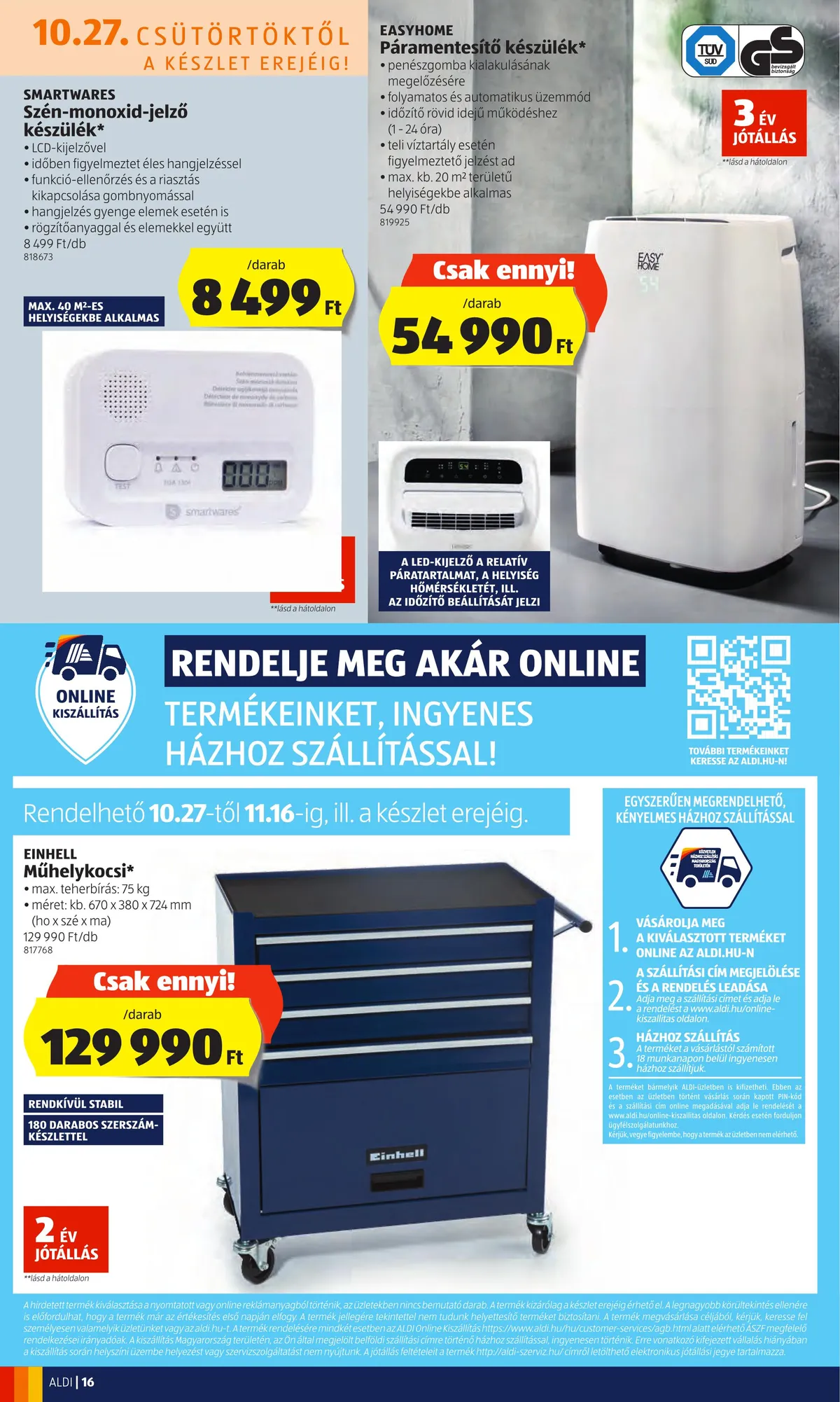 Aldi akciós újság 10.27–11.02 – 16. oldal