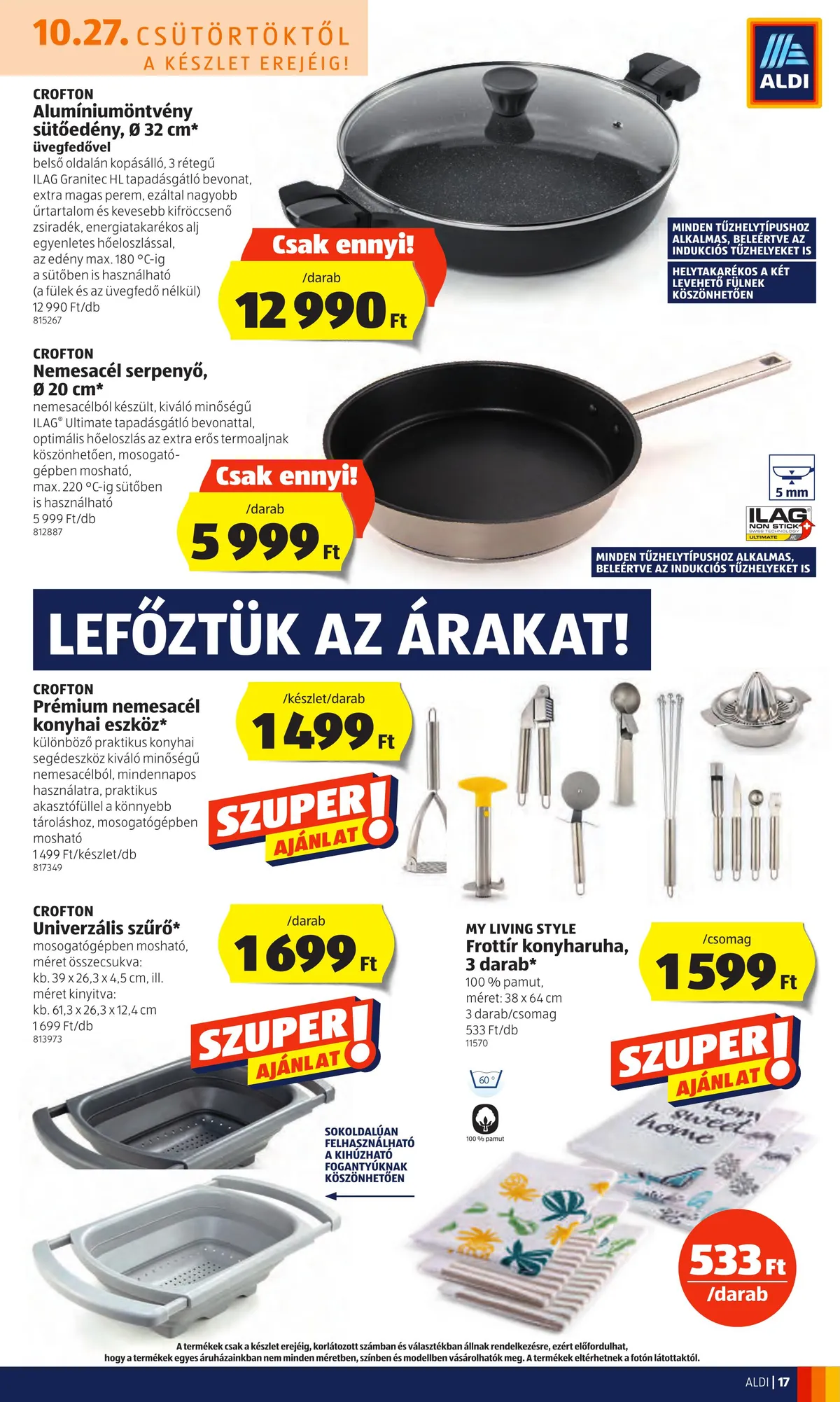 Aldi akciós újság 10.27–11.02 – 17. oldal