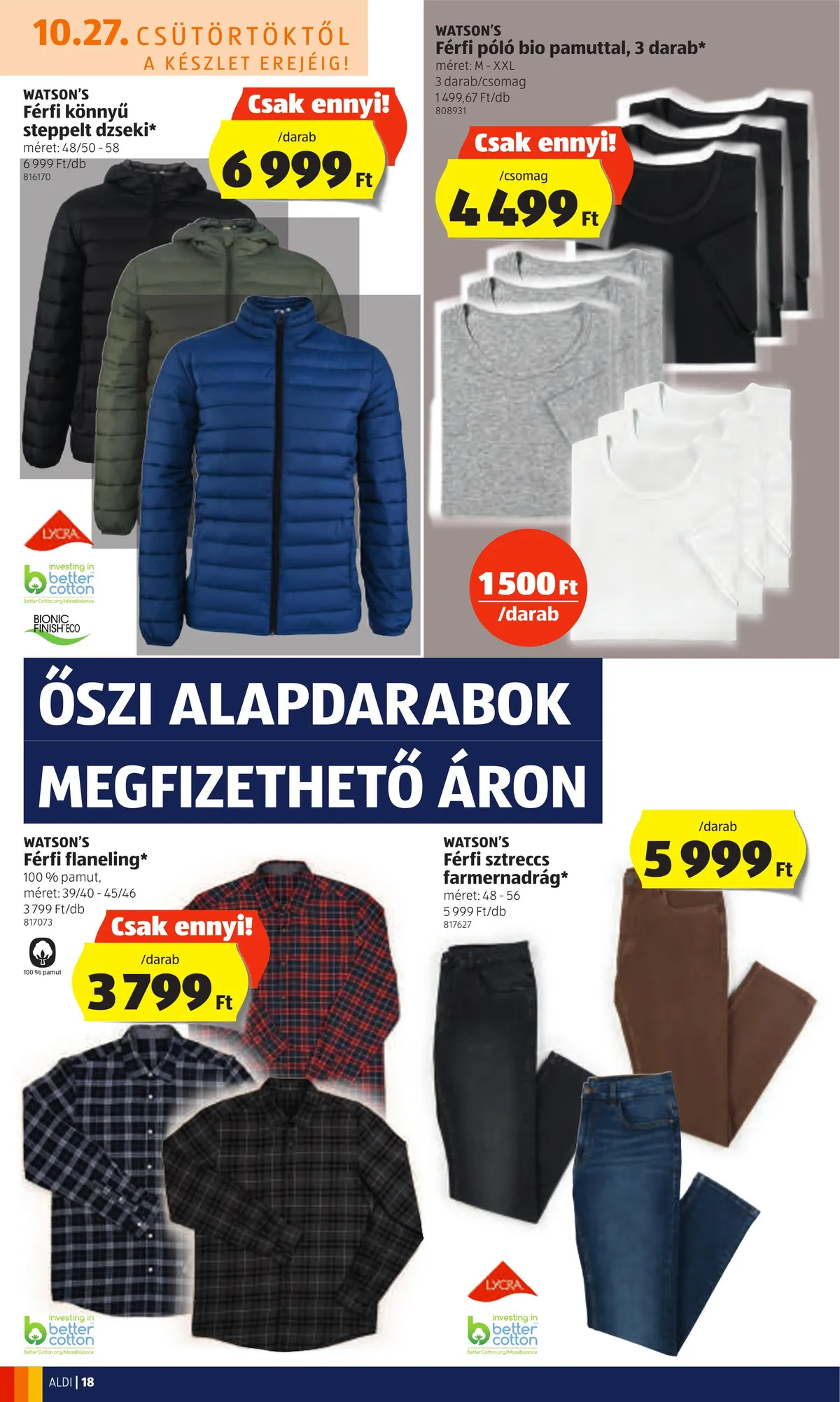 Aldi akciós újság 10.27–11.02 – 18. oldal