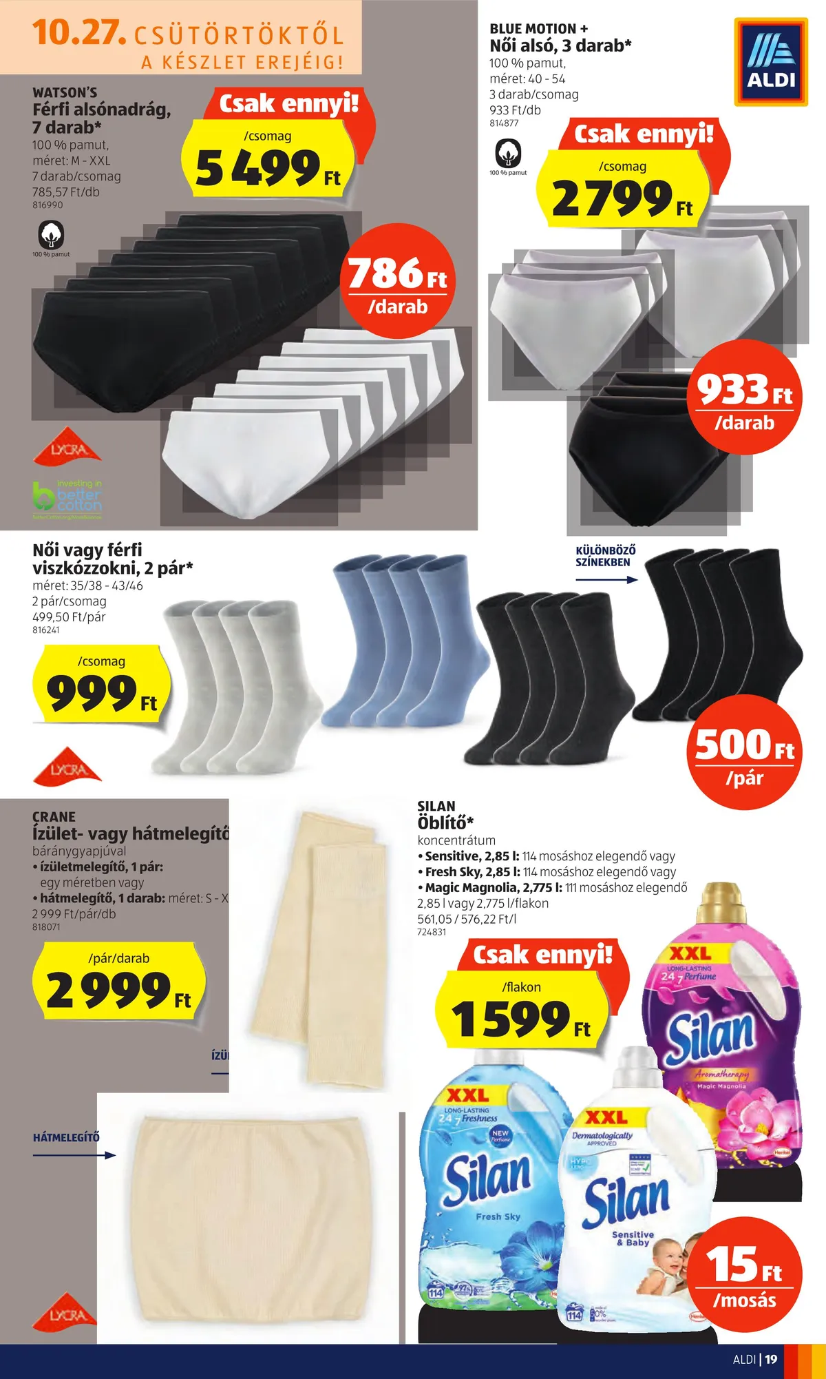 Aldi akciós újság 10.27–11.02 – 19. oldal