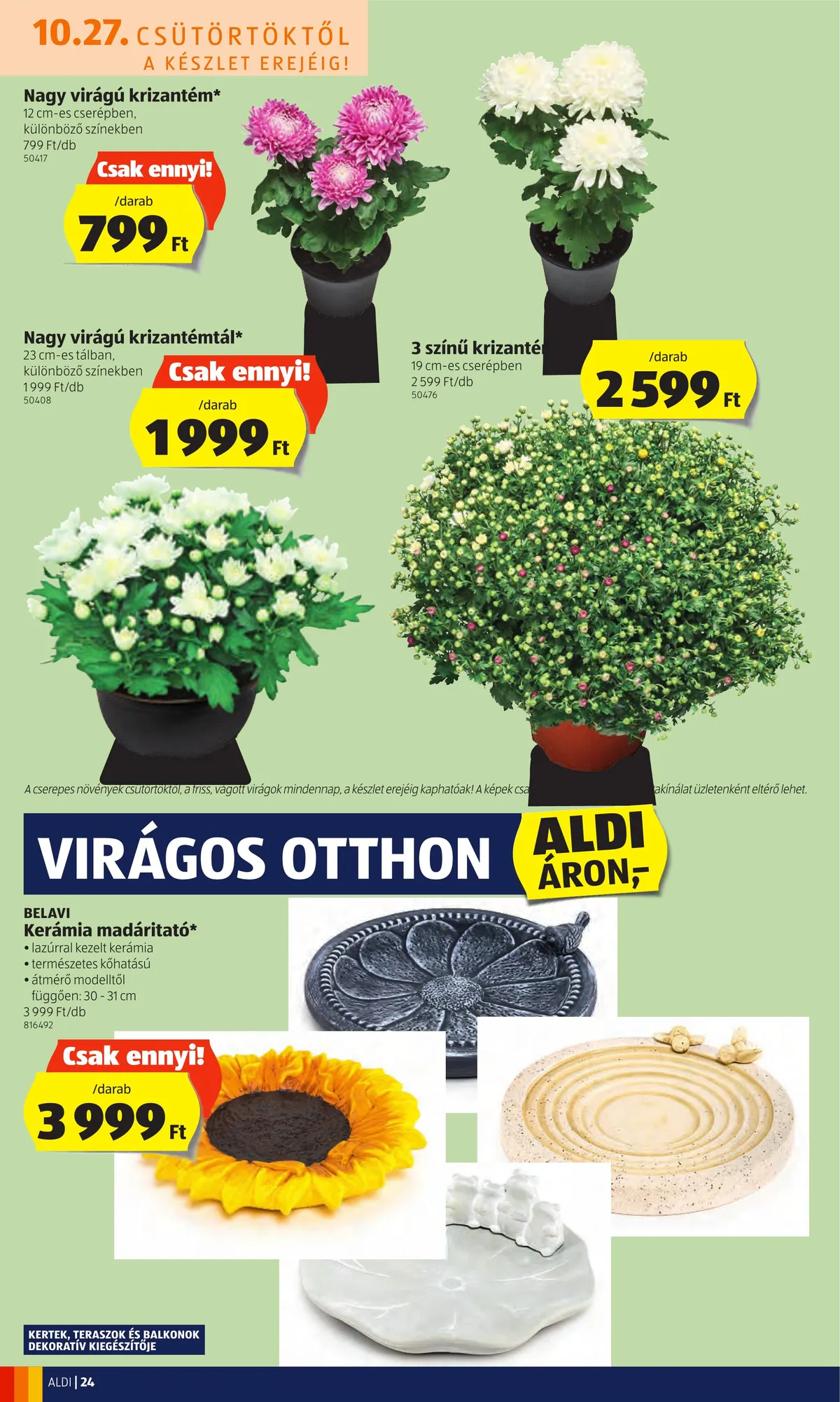 Aldi akciós újság 10.27–11.02 – 24. oldal