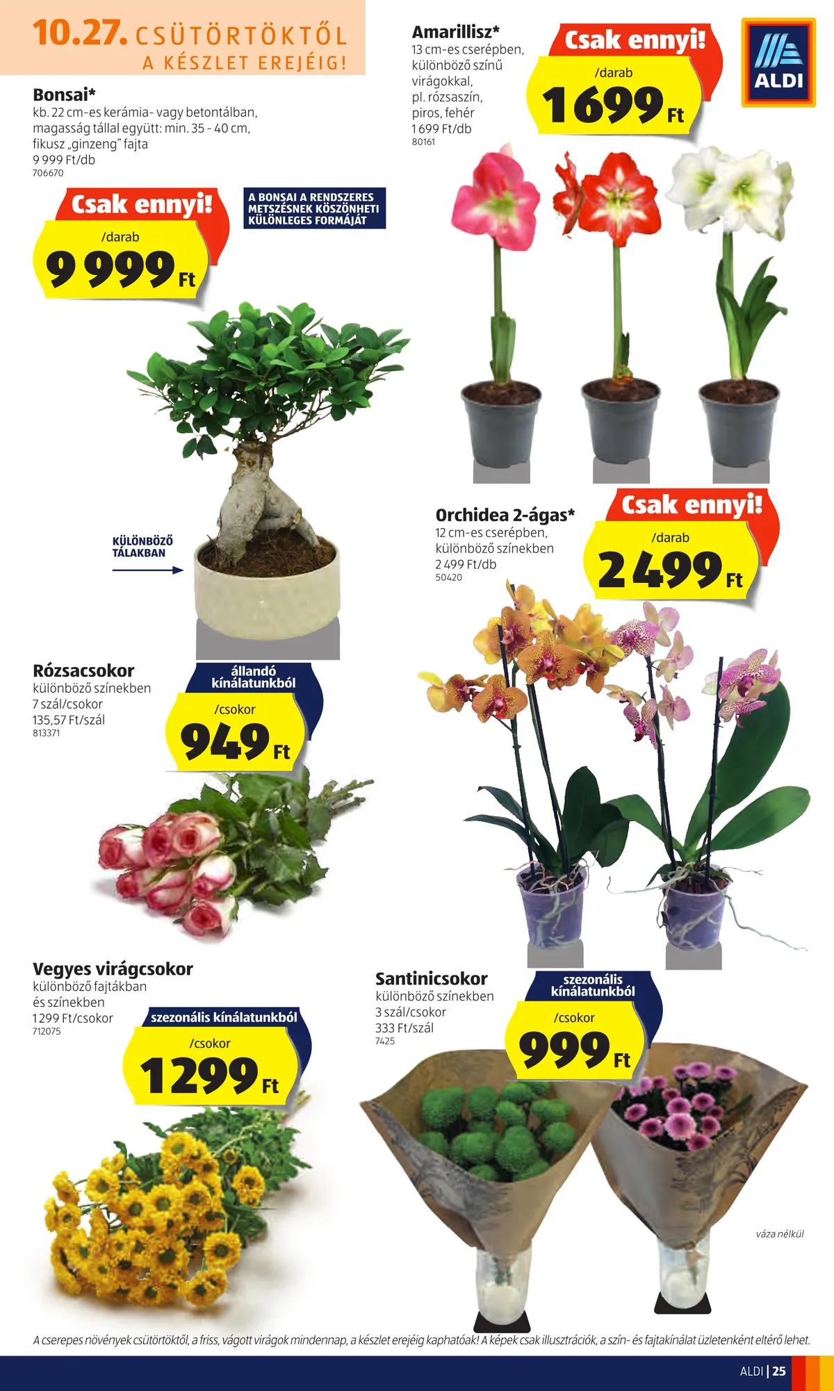 Aldi akciós újság 10.27–11.02 – 25. oldal
