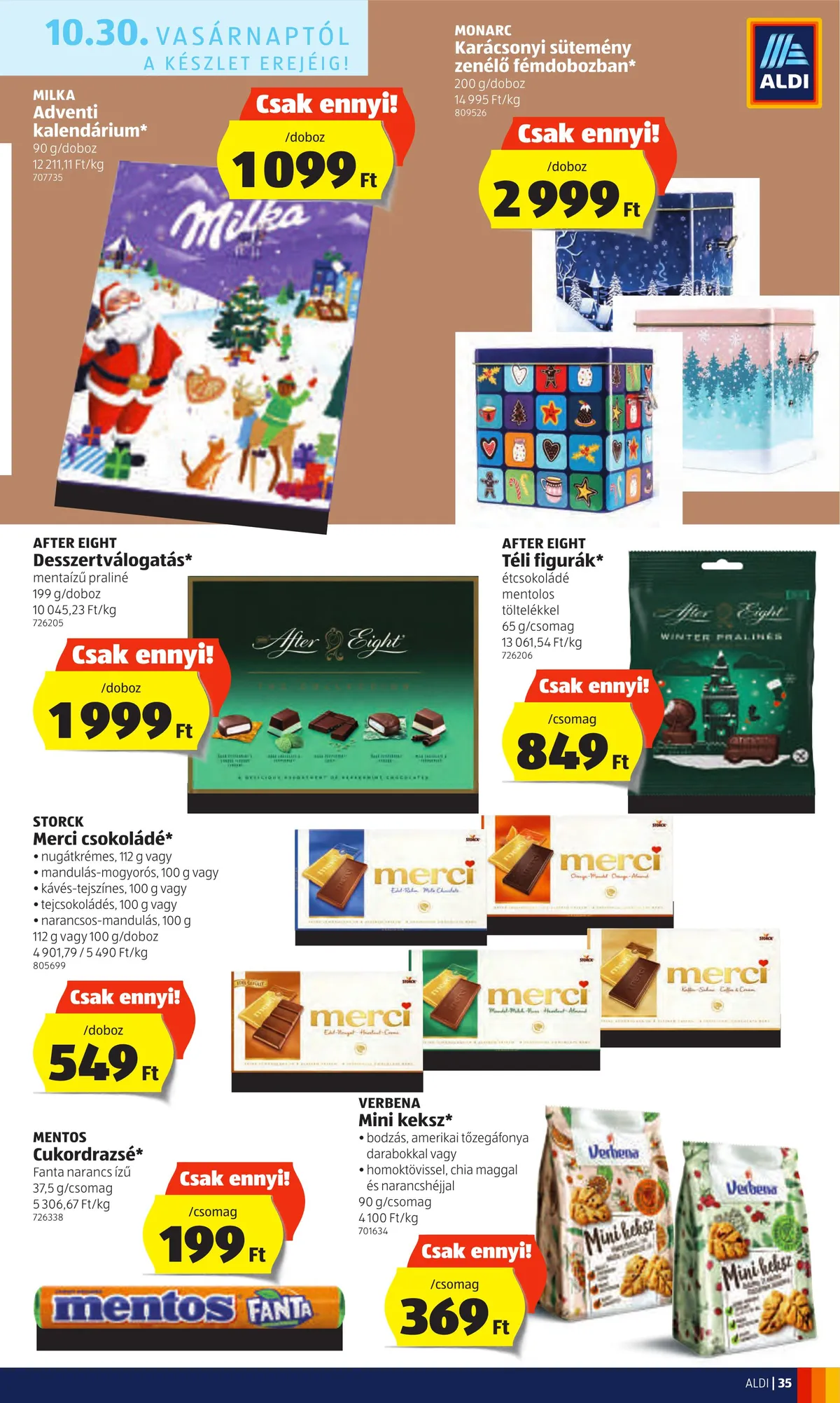 Aldi akciós újság 10.27–11.02 – 35. oldal