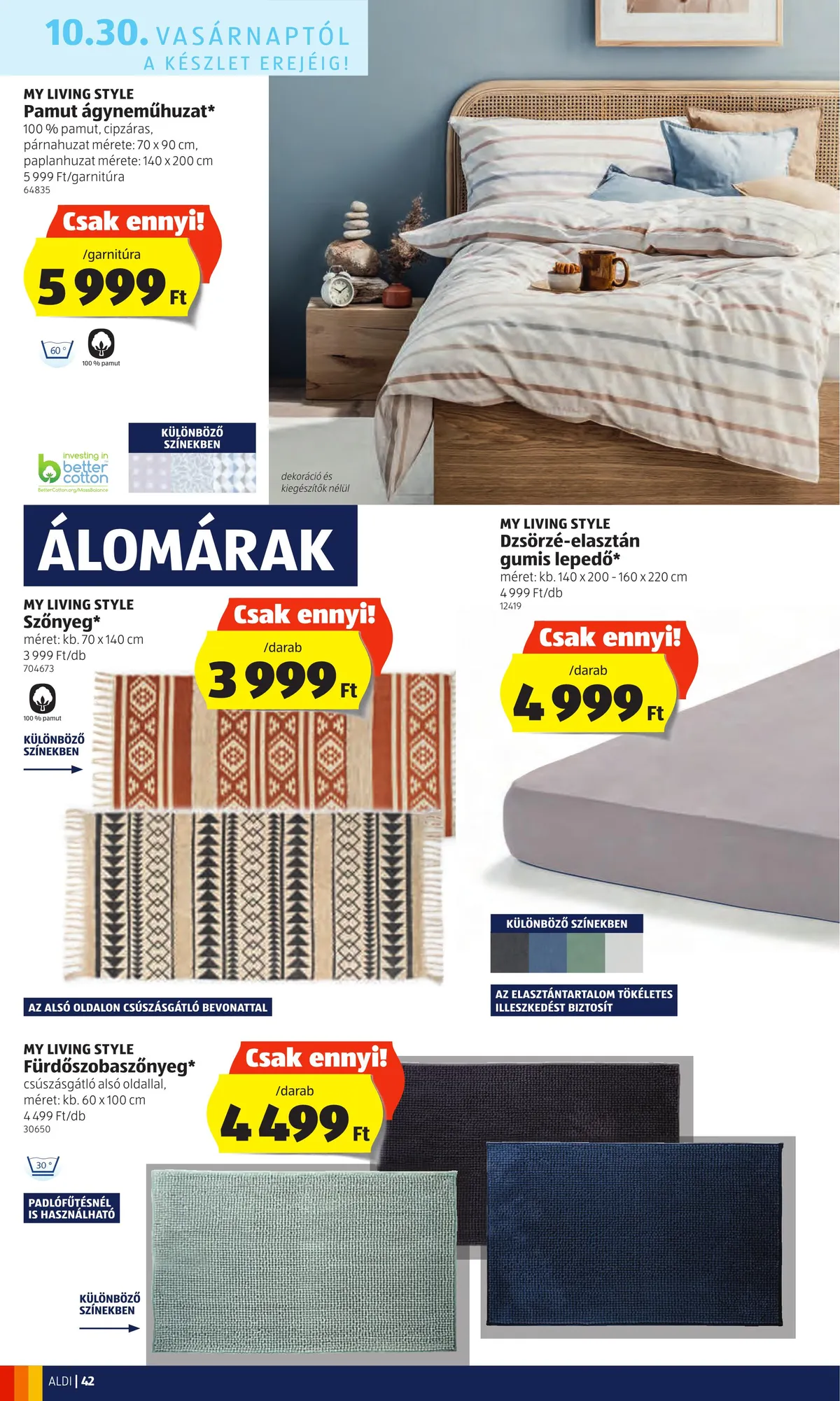 Aldi akciós újság 10.27–11.02 – 42. oldal