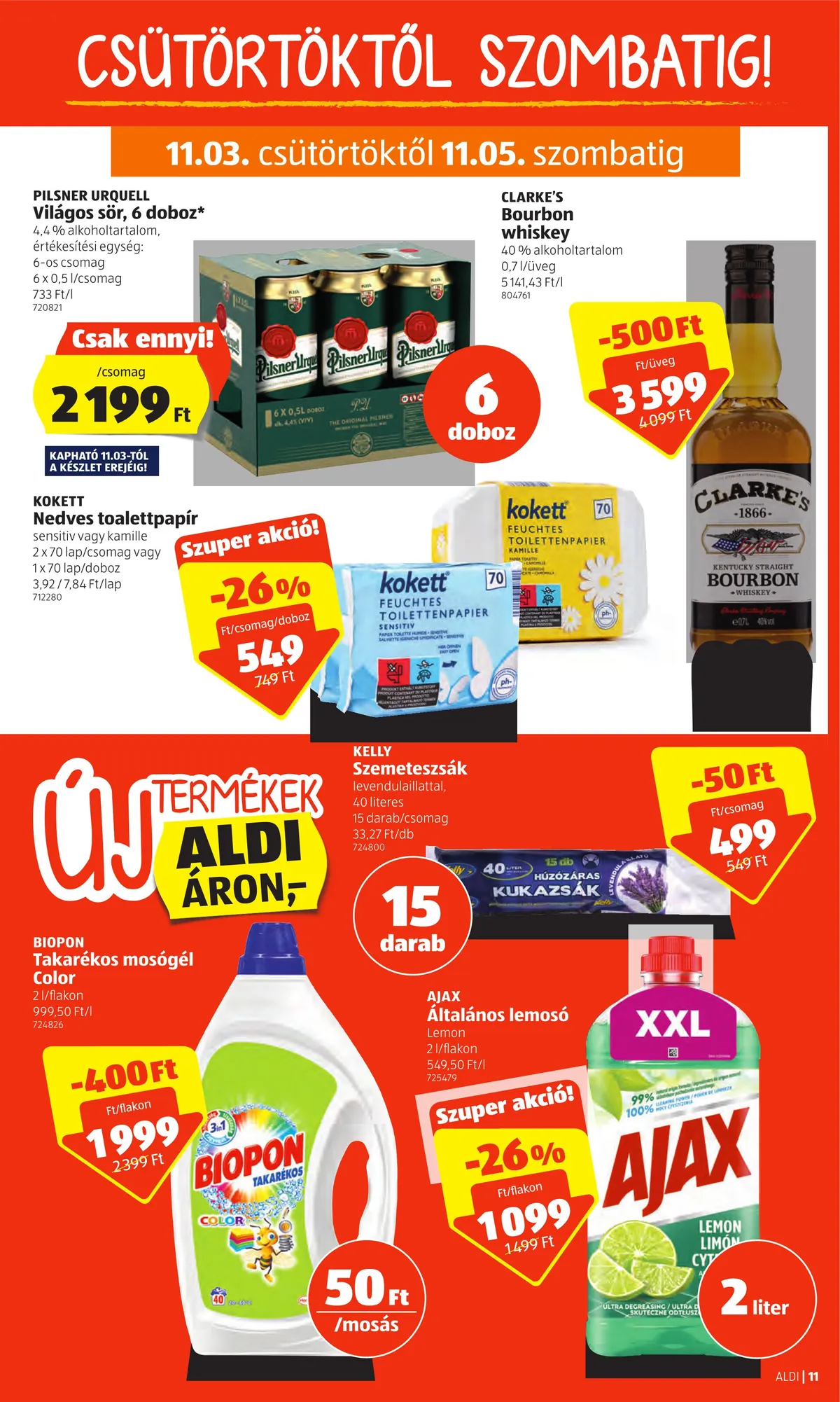 Aldi akciós újság 11.03–11.09 – 11. oldal