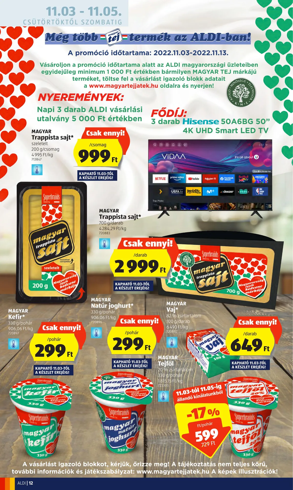 Aldi akciós újság 11.03–11.09 – 12. oldal
