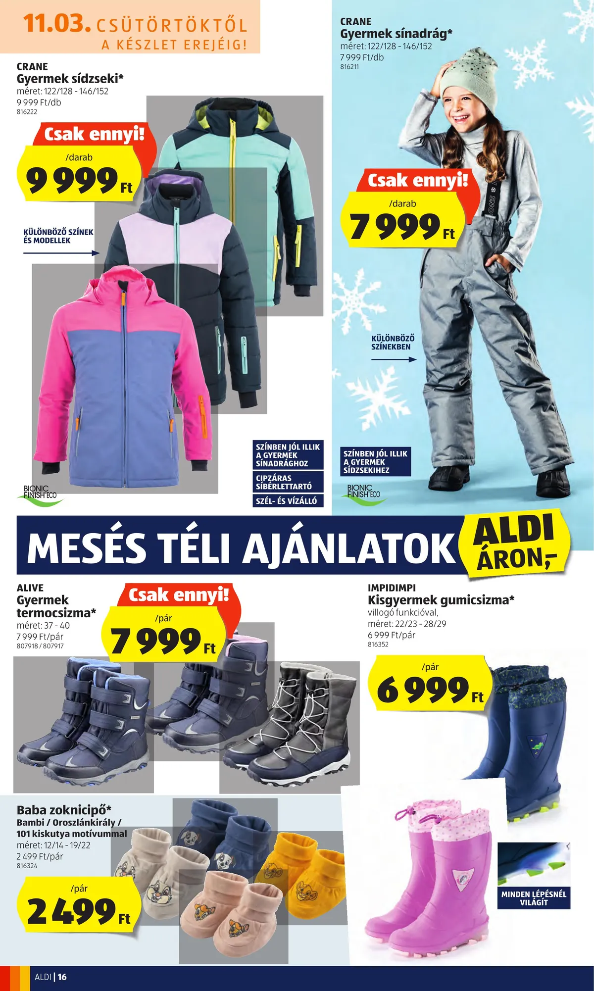 Aldi akciós újság 11.03–11.09 – 16. oldal