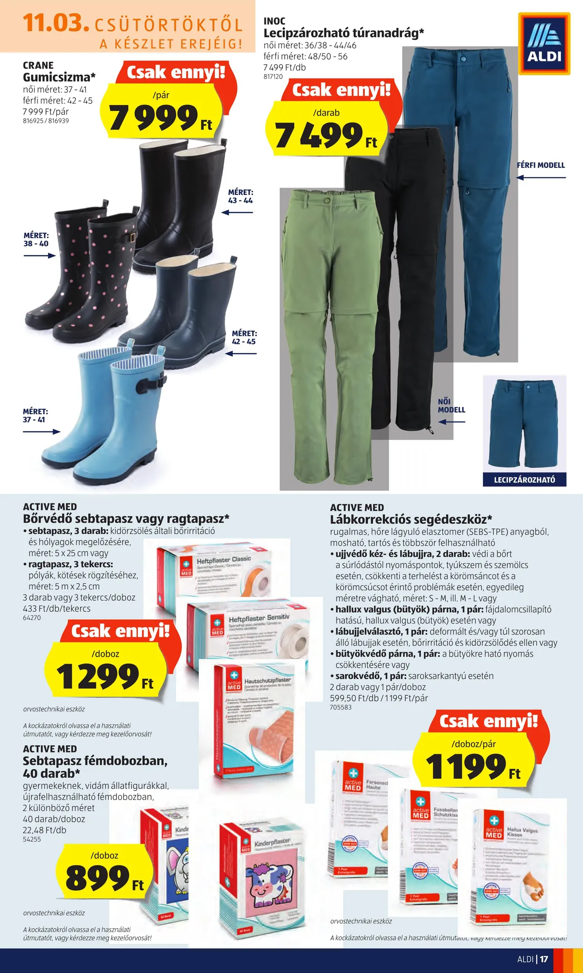 Aldi akciós újság 11.03–11.09 – 17. oldal