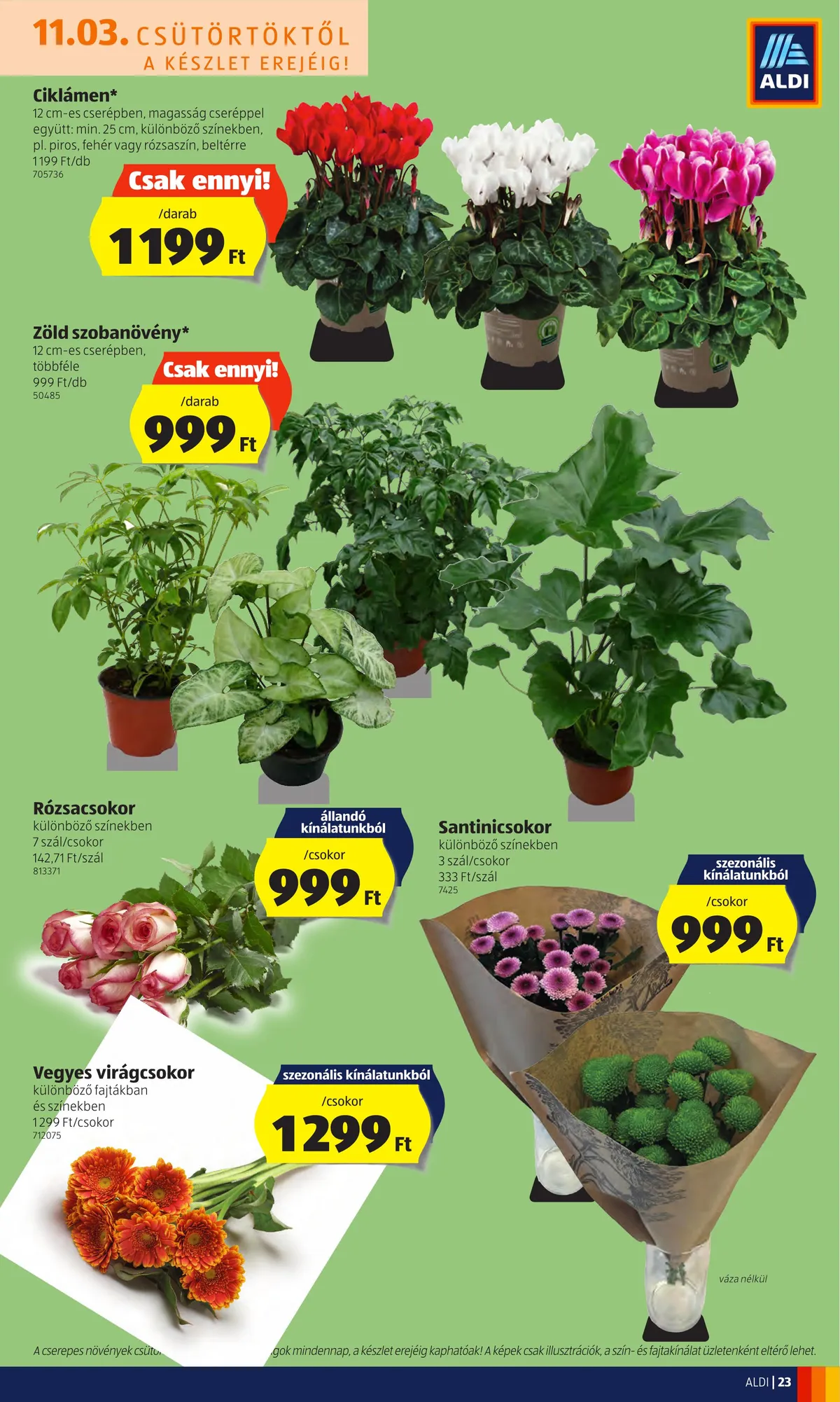 Aldi akciós újság 11.03–11.09 – 23. oldal