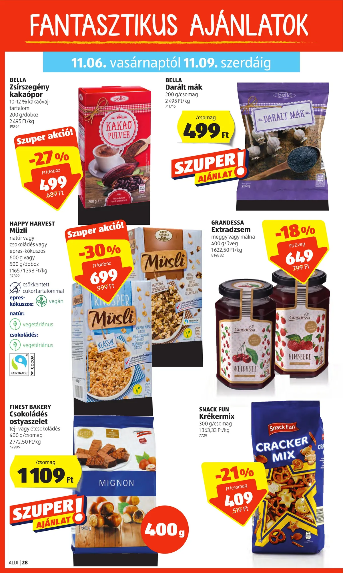 Aldi akciós újság 11.03–11.09 – 28. oldal