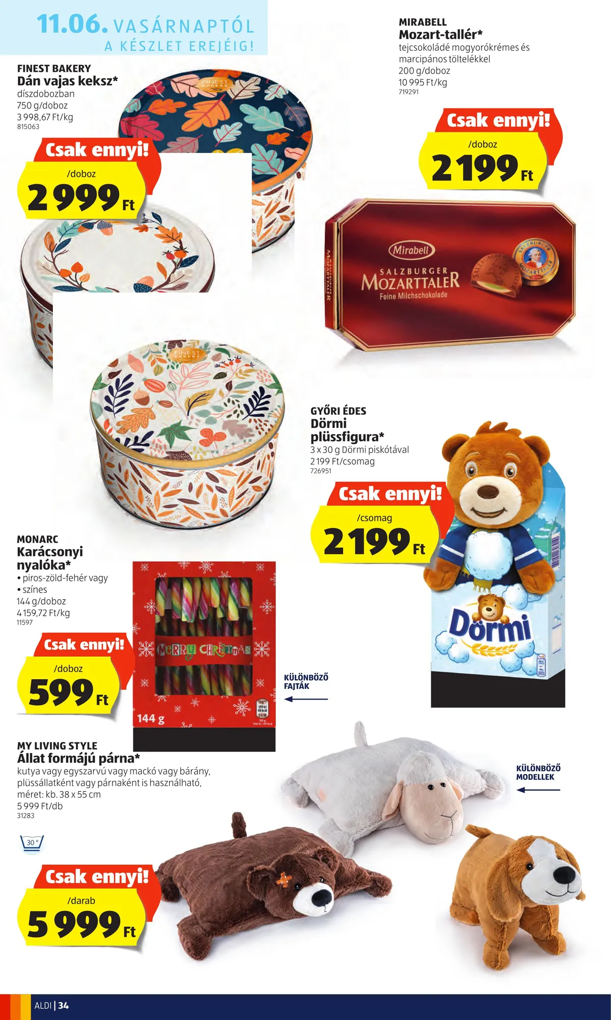 Aldi akciós újság 11.03–11.09 – 34. oldal