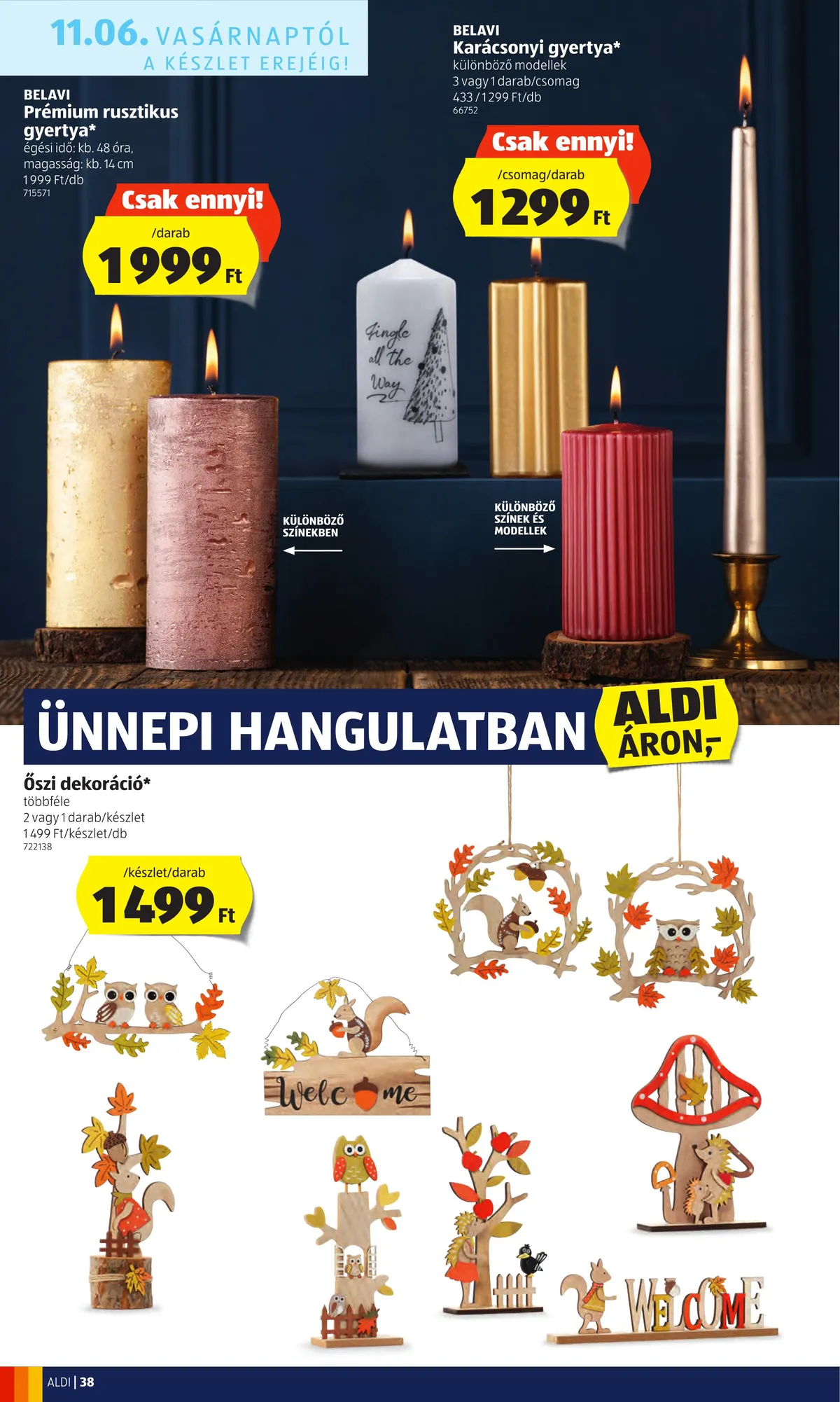 Aldi akciós újság 11.03–11.09 – 38. oldal