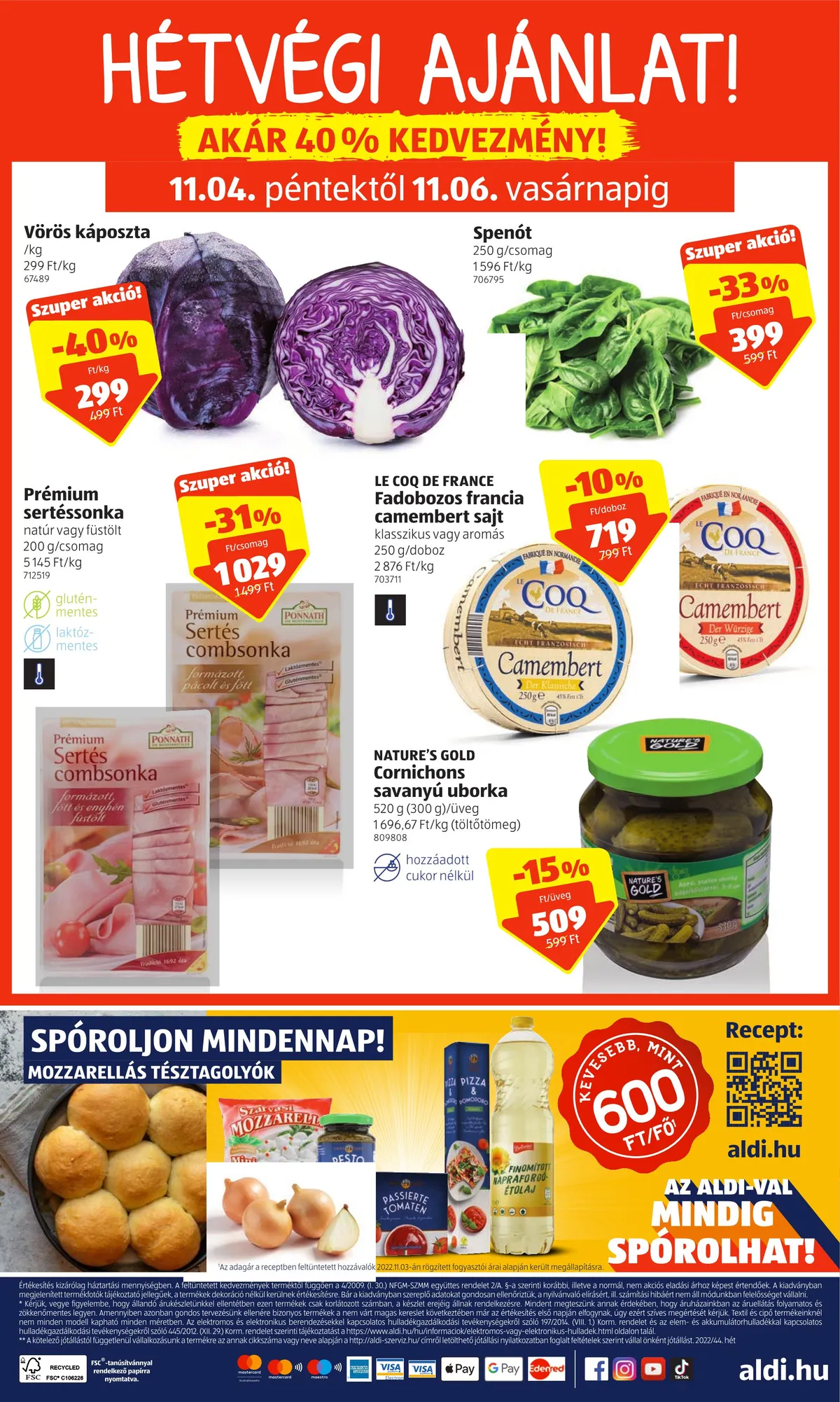 Aldi akciós újság 11.03–11.09 – 44. oldal