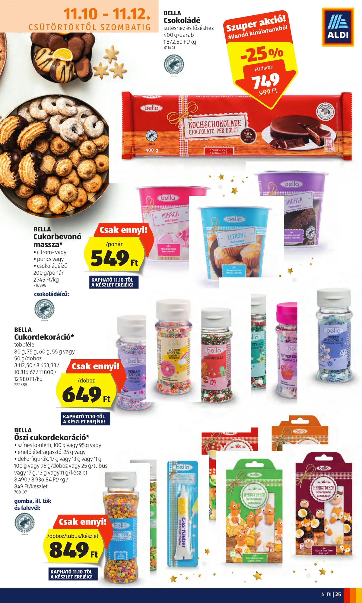 Aldi akciós újság 11.10–11.16 – 25. oldal