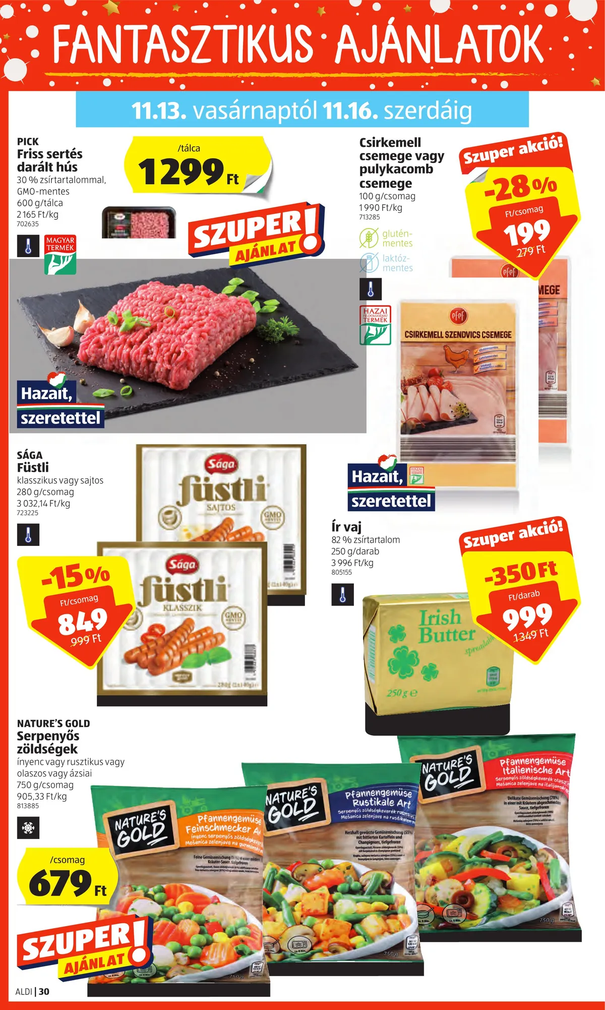Aldi akciós újság 11.10–11.16 – 30. oldal