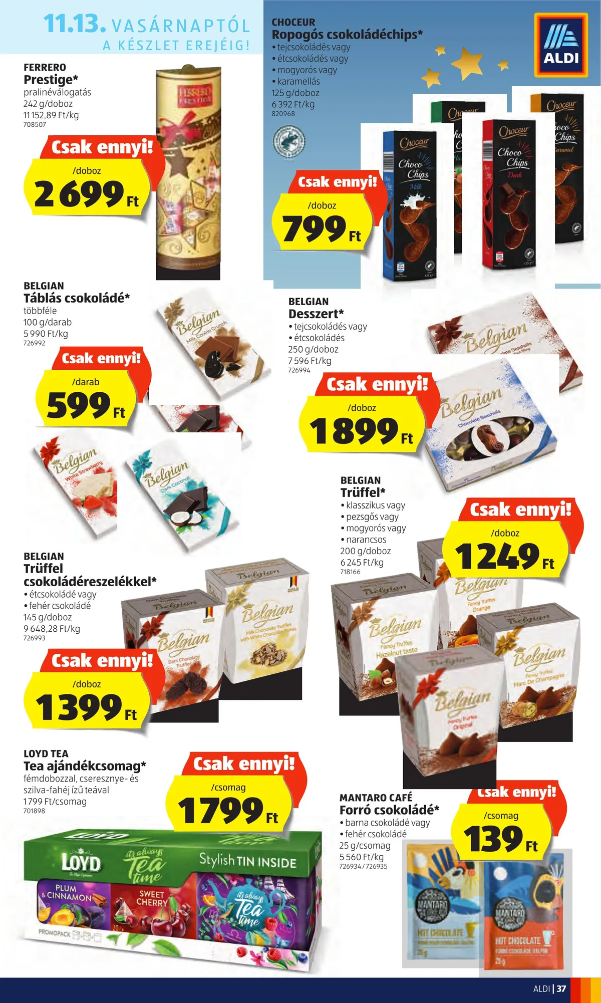 Aldi akciós újság 11.10–11.16 – 37. oldal