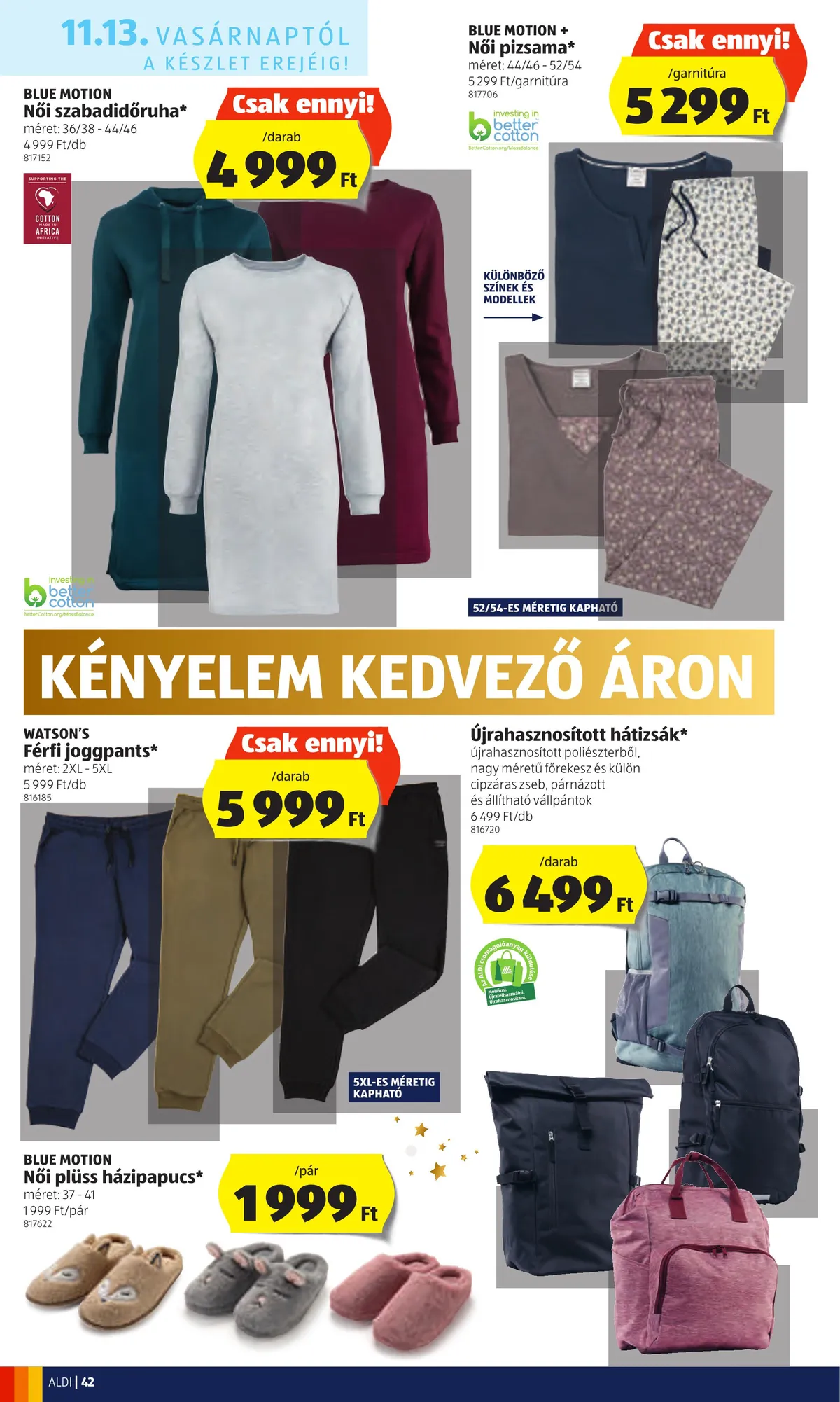 Aldi akciós újság 11.10–11.16 – 42. oldal