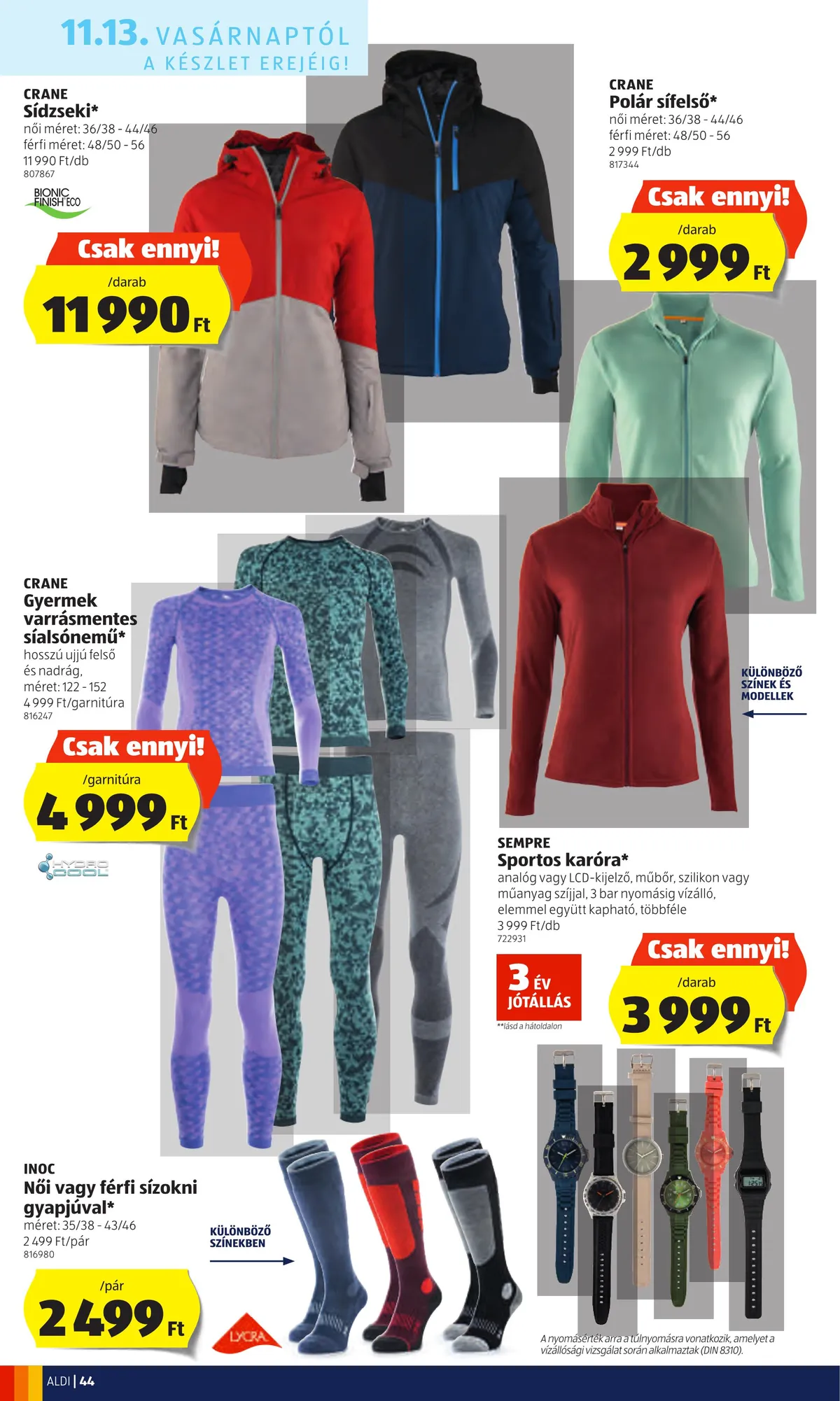 Aldi akciós újság 11.10–11.16 – 44. oldal