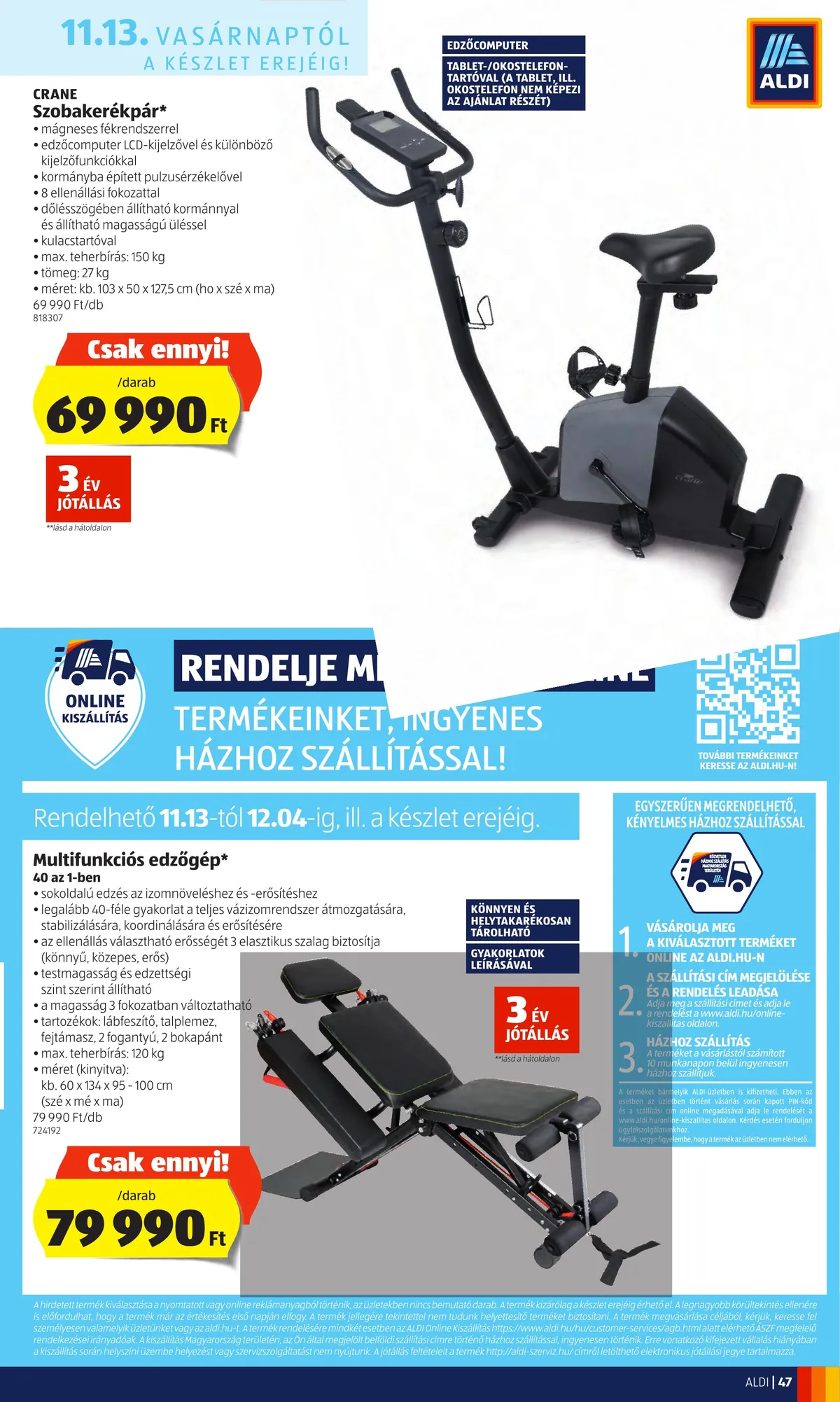 Aldi akciós újság 11.10–11.16 – 47. oldal