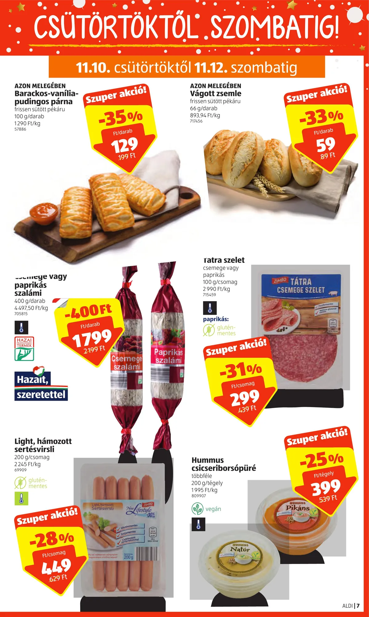 Aldi akciós újság 11.10–11.16 – 7. oldal