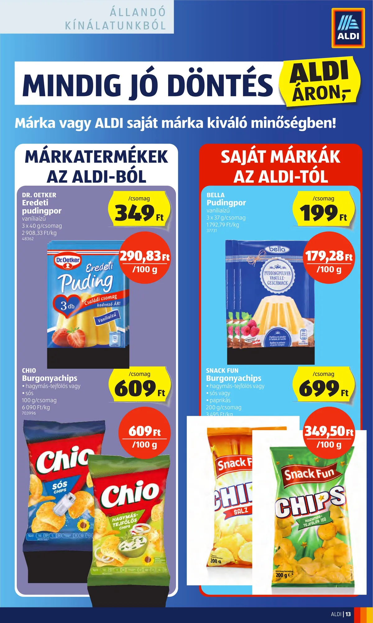 Aldi akciós újság 11.17–11.23 – 13. oldal
