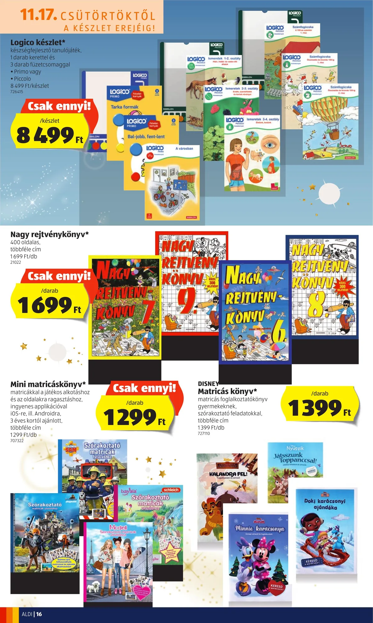Aldi akciós újság 11.17–11.23 – 16. oldal