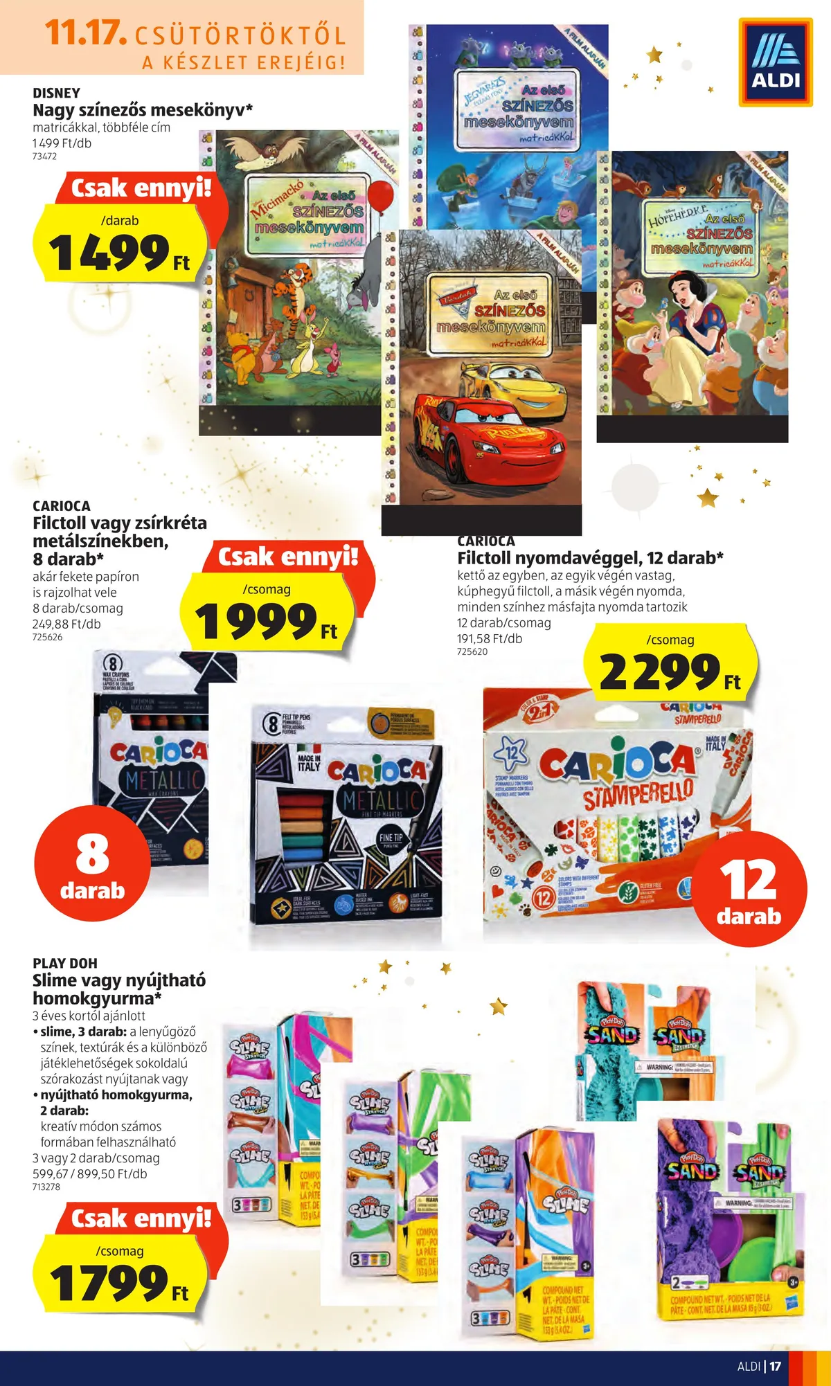 Aldi akciós újság 11.17–11.23 – 17. oldal