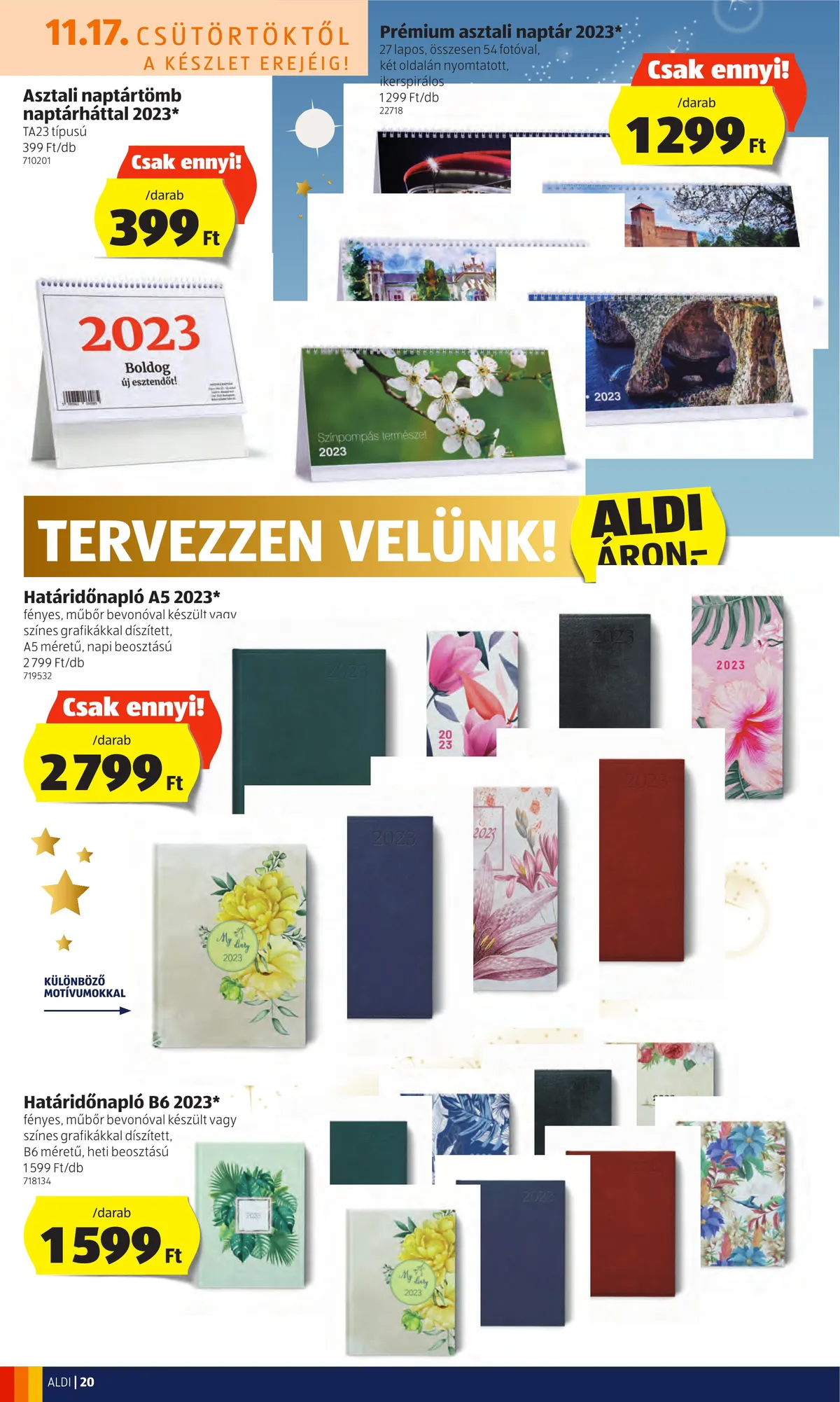 Aldi akciós újság 11.17–11.23 – 20. oldal