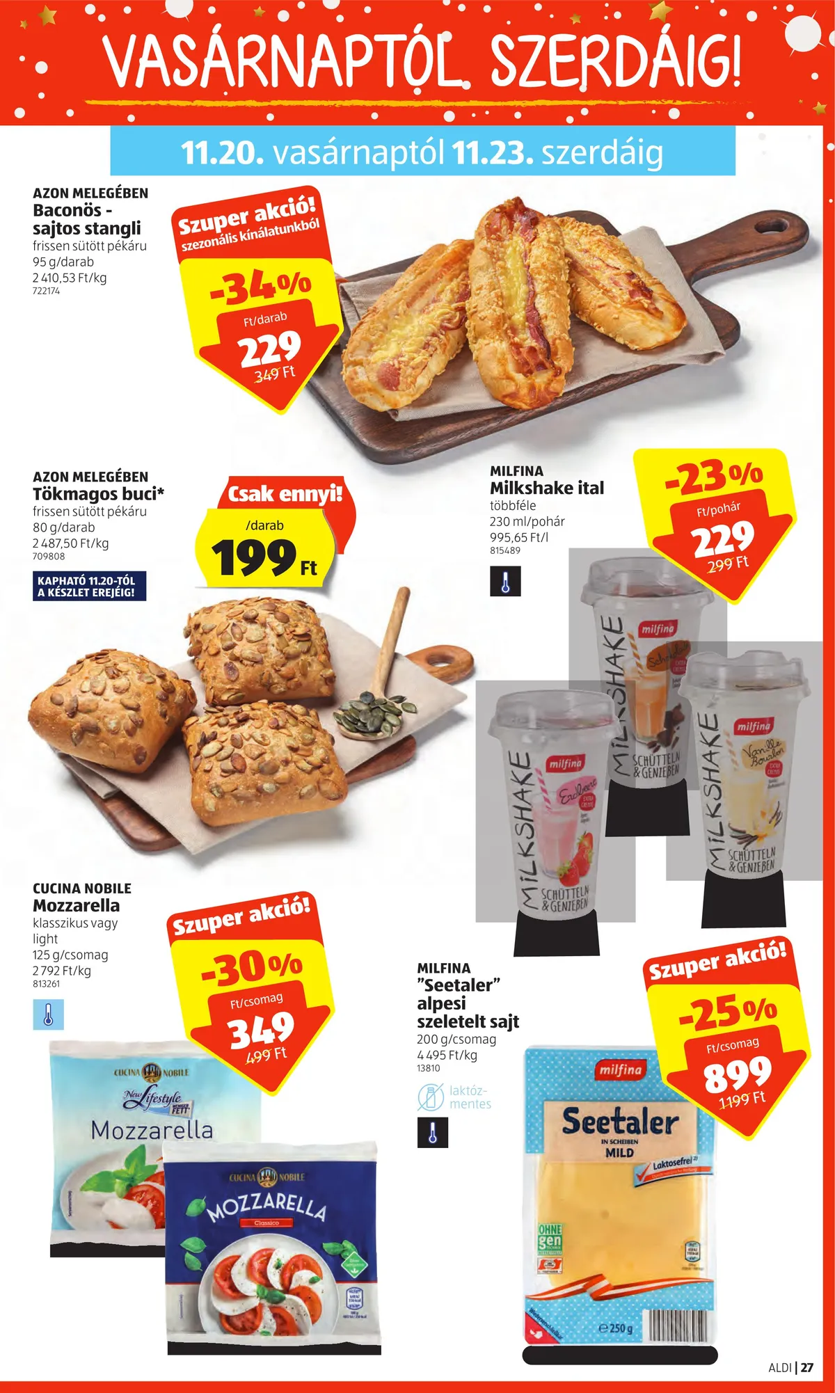 Aldi akciós újság 11.17–11.23 – 27. oldal