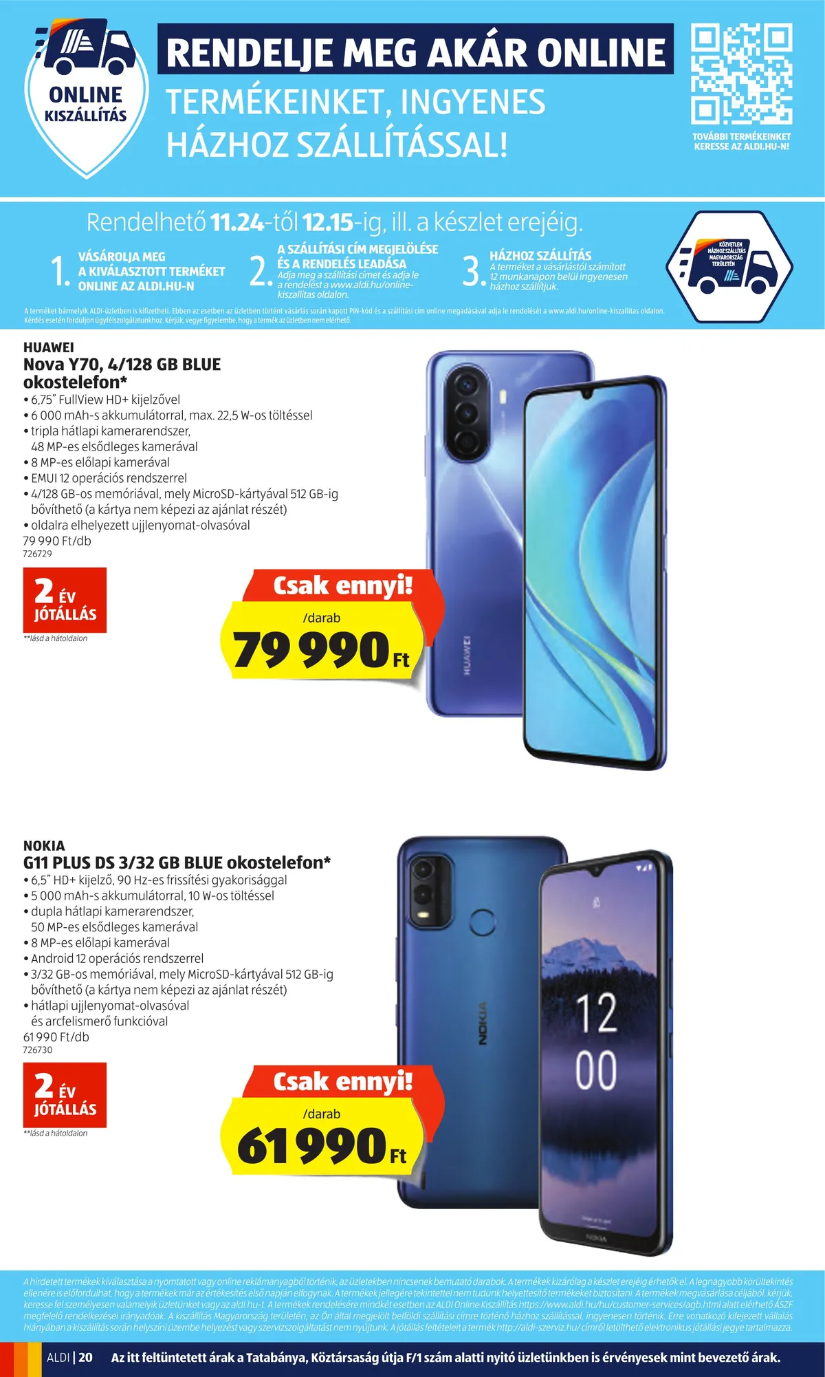 Aldi akciós újság 11.24–11.30 – 20. oldal