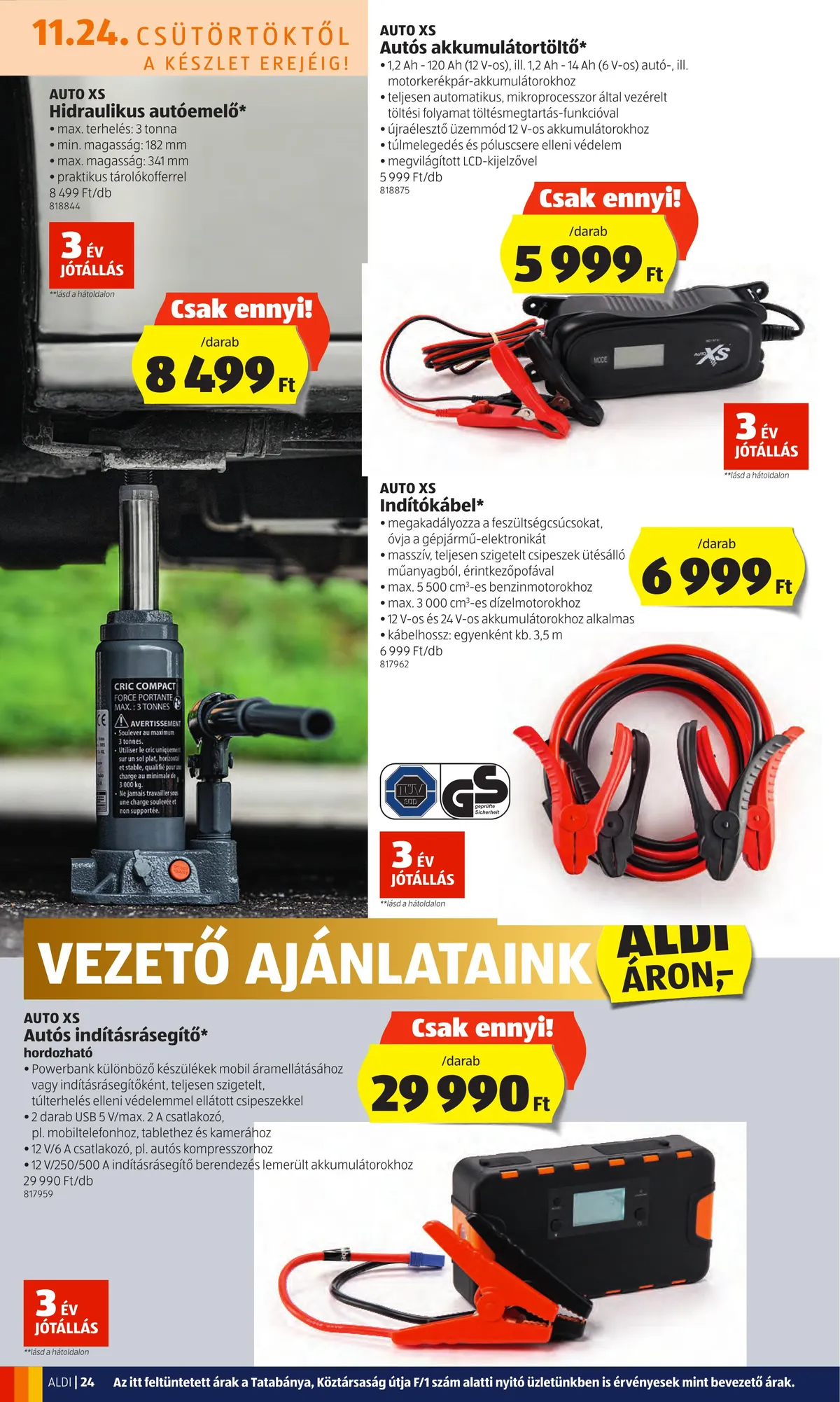 Aldi akciós újság 11.24–11.30 – 24. oldal