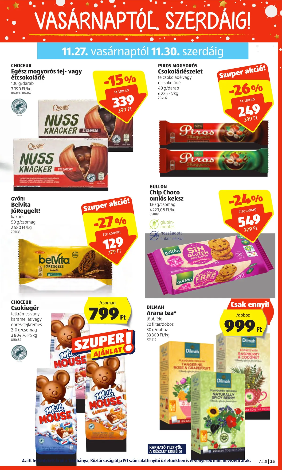 Aldi akciós újság 11.24–11.30 – 35. oldal